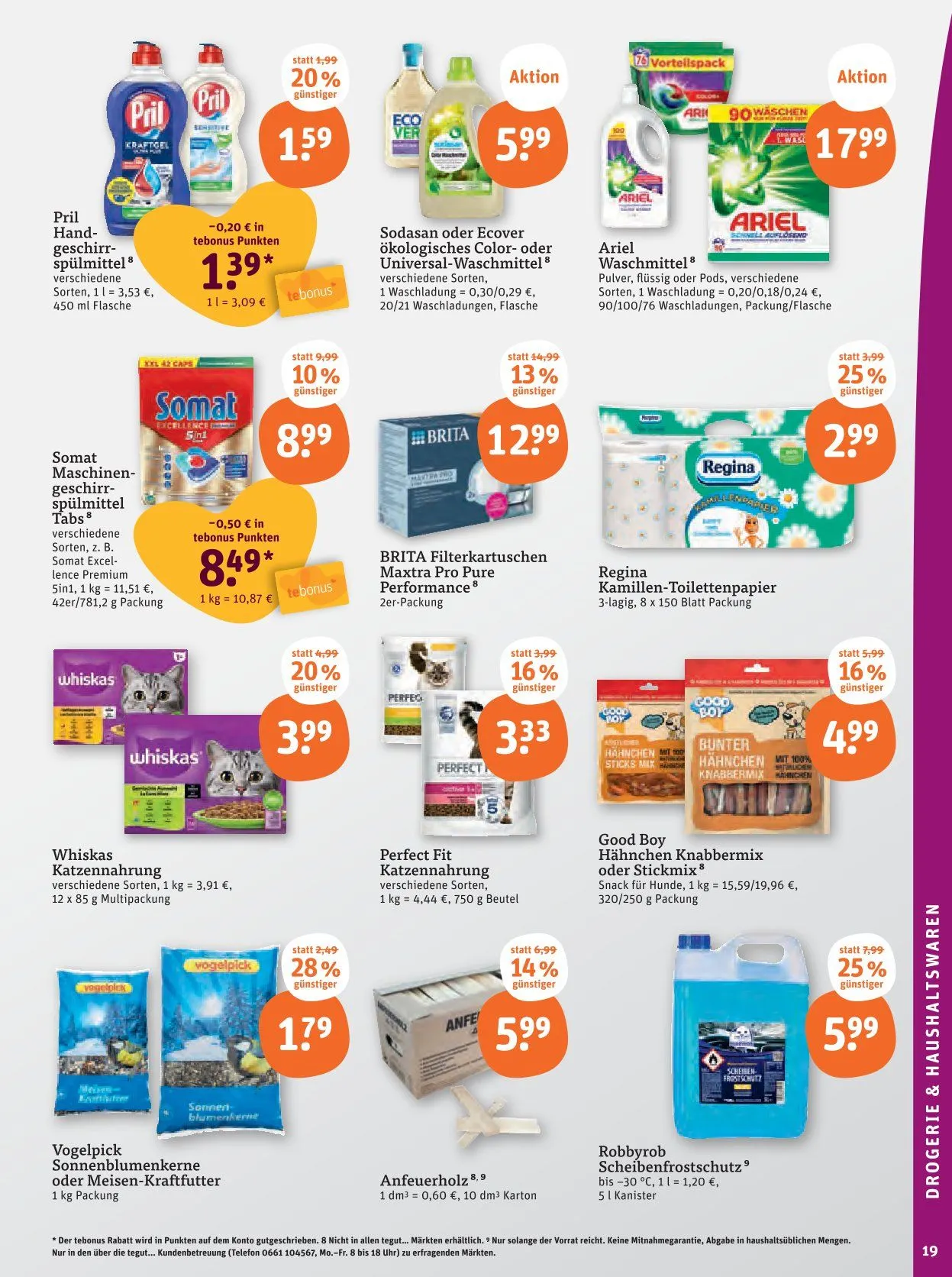  Prospekt tegut...  von 3. November bis 8. November 2025 - Prospekt seite 21