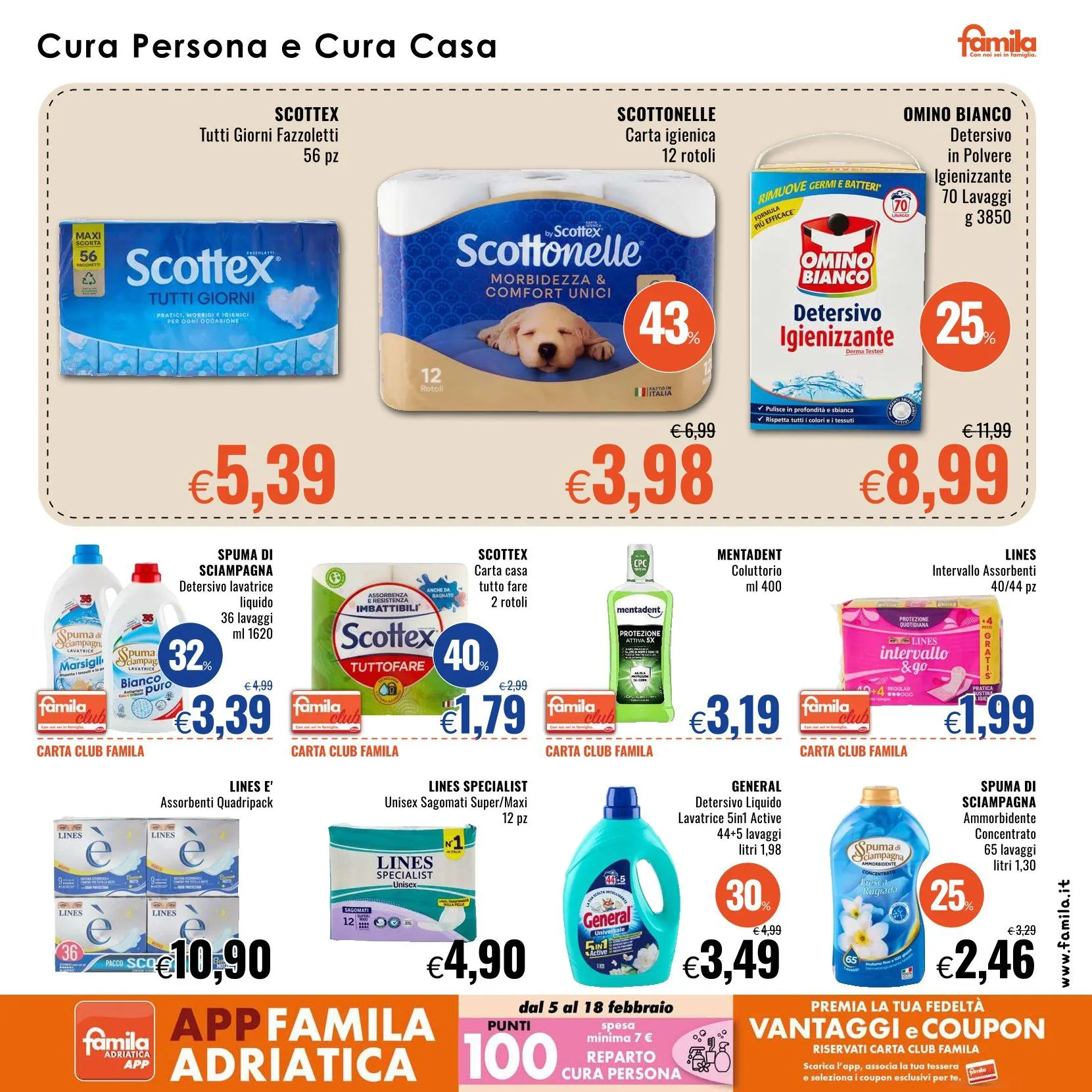  Volantini Famila Superstore da 5 febbraio a 18 febbraio di 2026 - Pagina del volantino 21