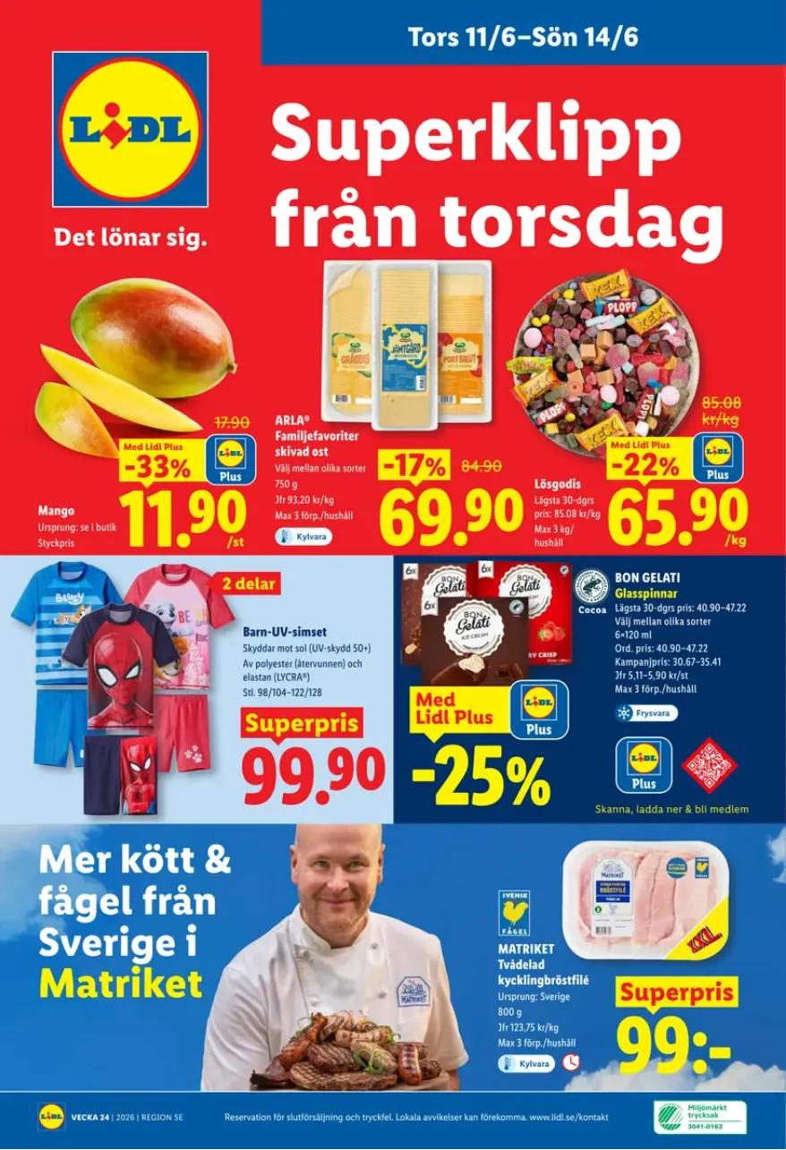 Lidl från 8 juni till 14 juni 2026 - Reklamblad sidor 21