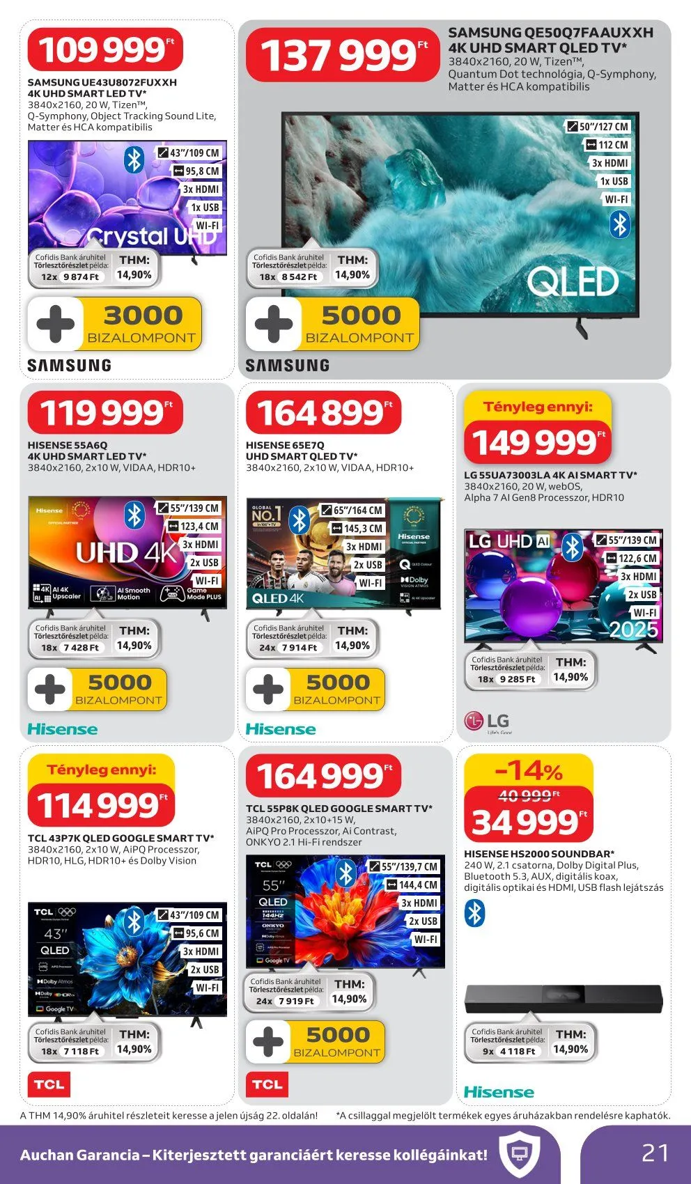 Katalógus Auchan legfrissebb ajánlatai március 5.-tól március 18.-ig 2026. - Oldal 21