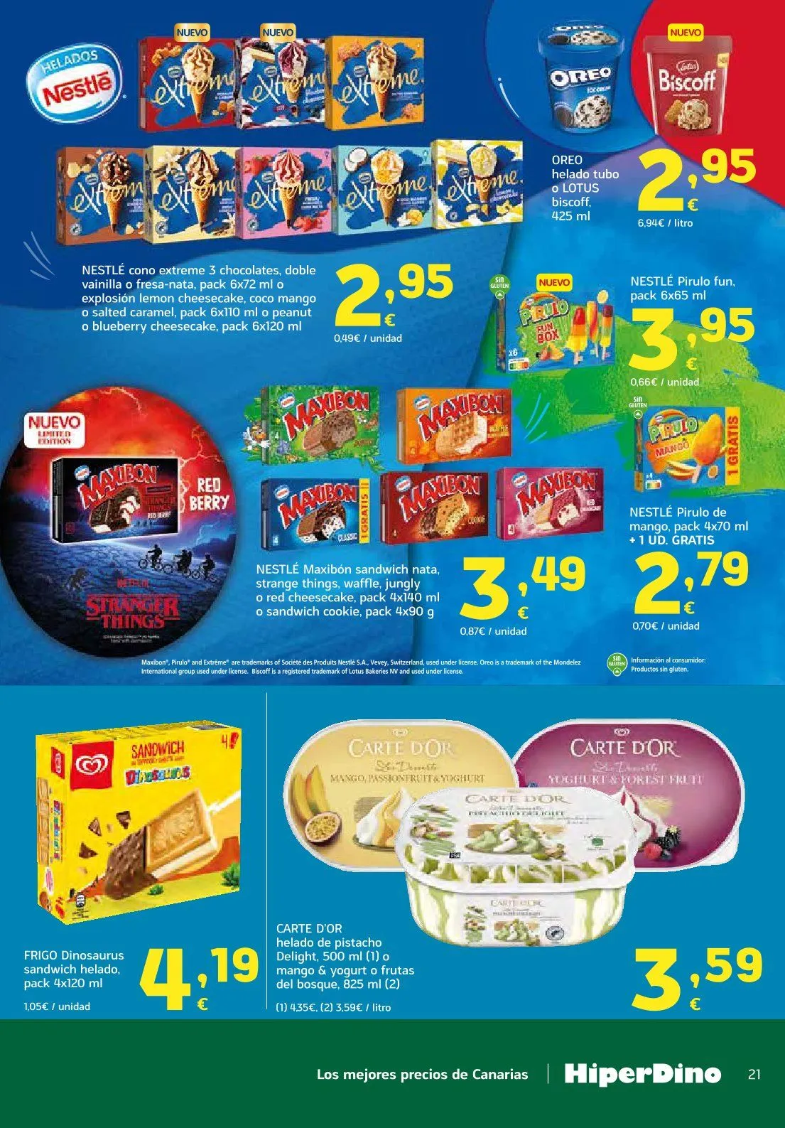Catálogo de HiperDino Ofertas 21 de julio al 6 de agosto 2026 - Página 21