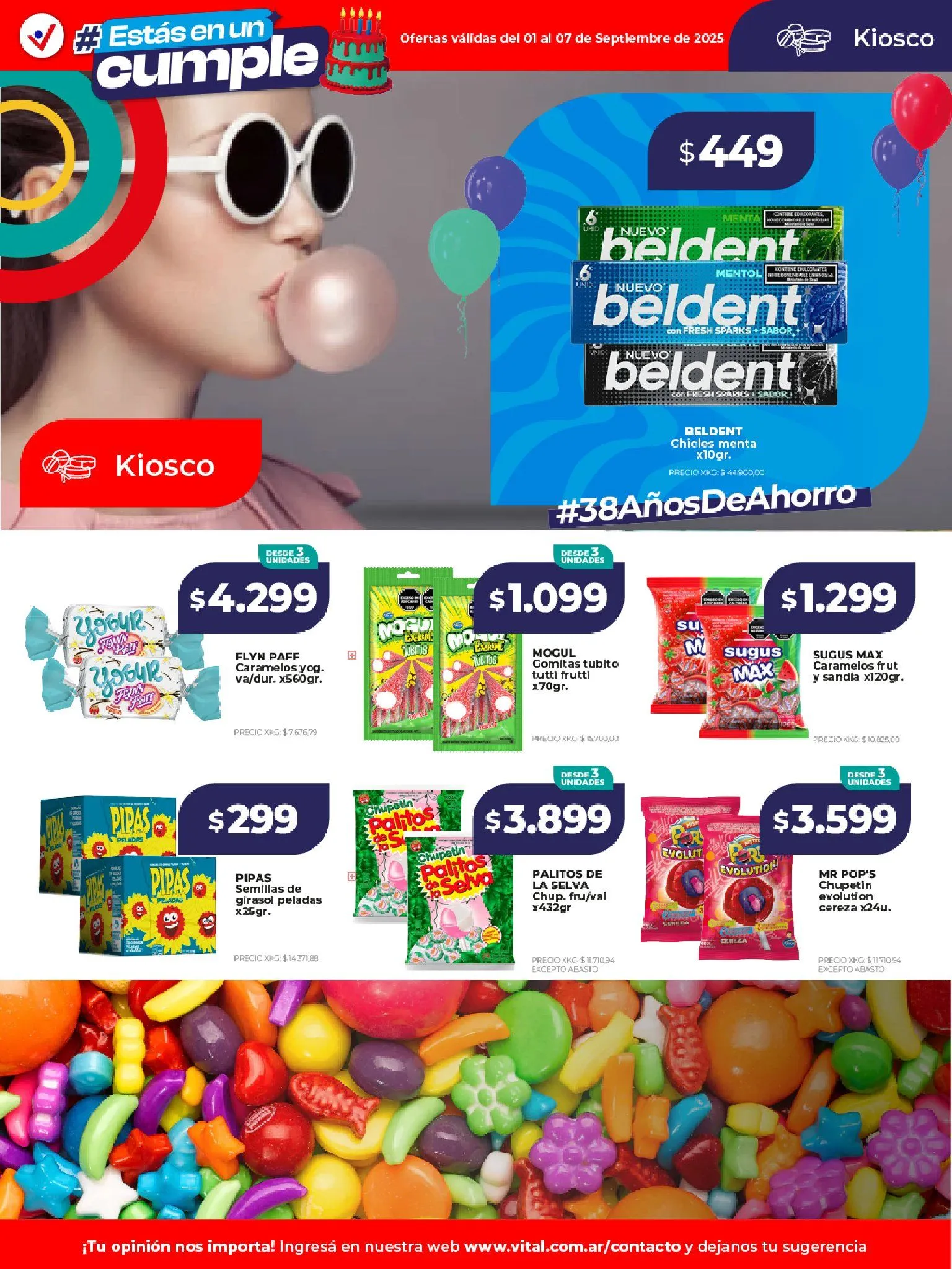 Ofertas de Vital Ofertas 1 de septiembre al 7 de septiembre 2025 - Página 21 del catálogo