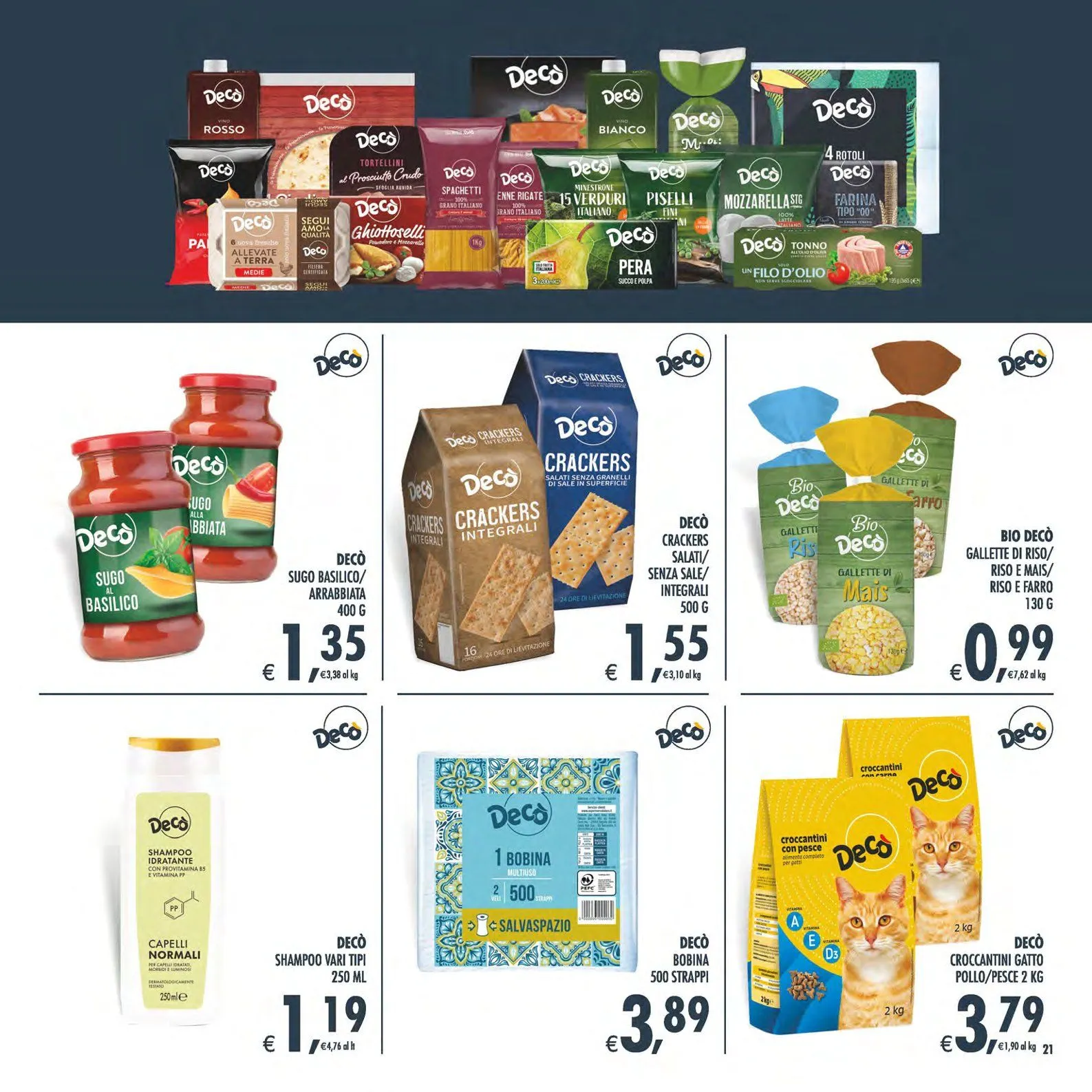 Volantini Deco Supermercati da 19 giugno a 29 giugno di 2026 - Pagina del volantino 21