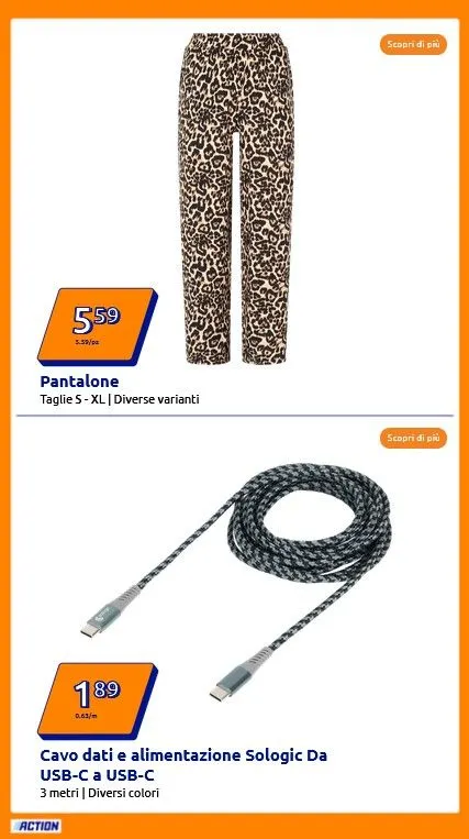 Action Volantino da 9 aprile a 15 aprile di 2025 - Pagina del volantino 21