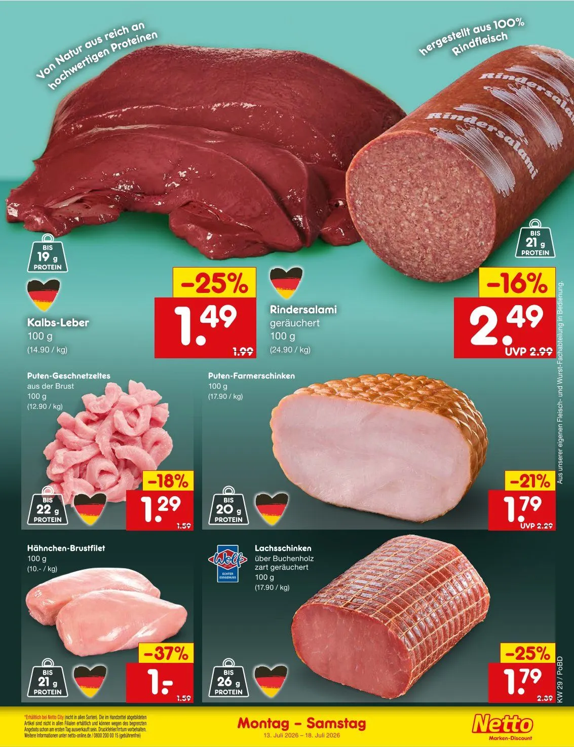 Netto Marken-Discount Folders van 13 juli tot 18 juli 2026 - Folder pagina 21