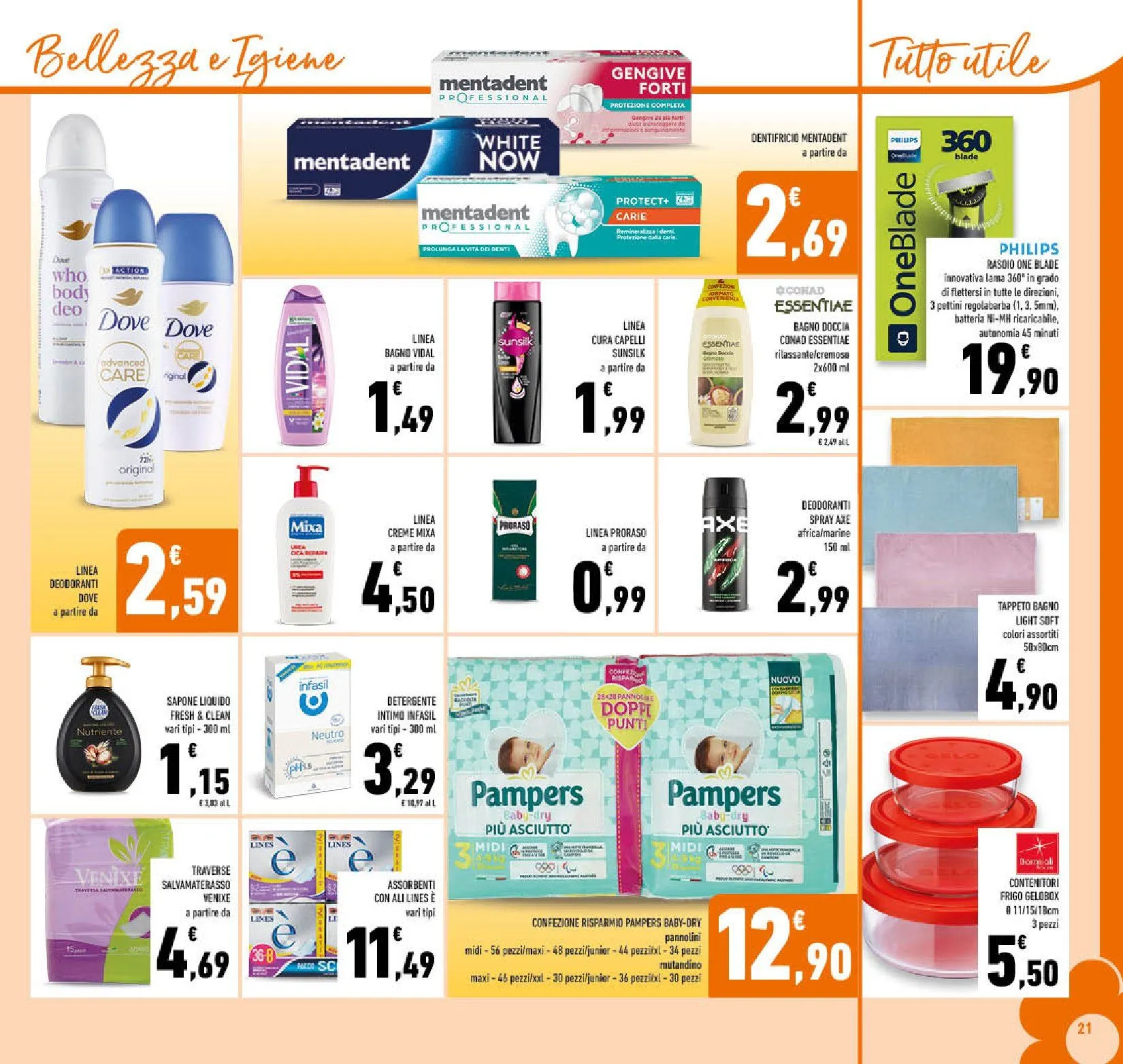 Volantini Conad da 13 agosto a 24 agosto di 2025 - Pagina del volantino 21