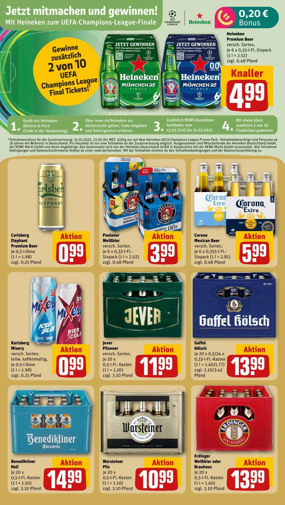 REWE Prospekt von 17. März bis 23. März 2025 - Prospekt seite 21