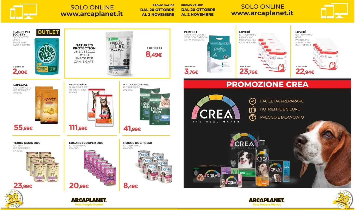 Volantini Arcaplanet da 20 ottobre a 2 novembre di 2025 - Pagina del volantino 21