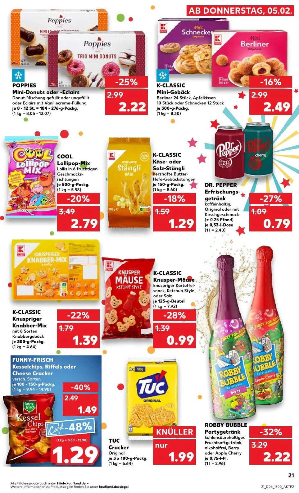 Kaufland Duitsland Folder van 8 februari tot 11 februari 2026 - Folder pagina 21