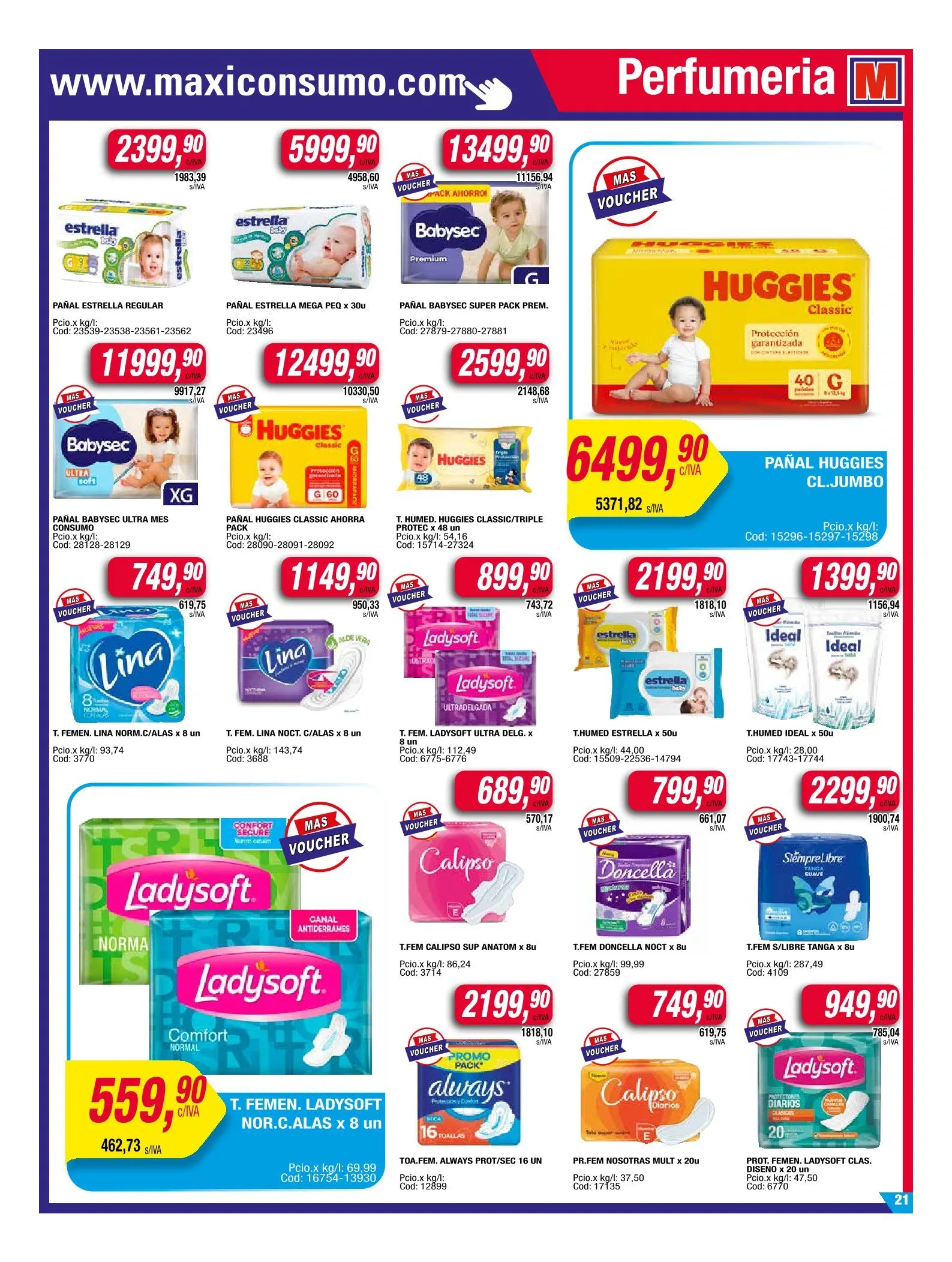 Ofertas de Maxiconsumo Ofertas 6 de enero al 12 de enero 2025 - Página 21 del catálogo