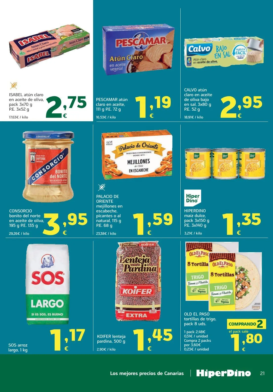 Catálogo de HiperDino Ofertas 12 de mayo al 24 de mayo 2026 - Página 21