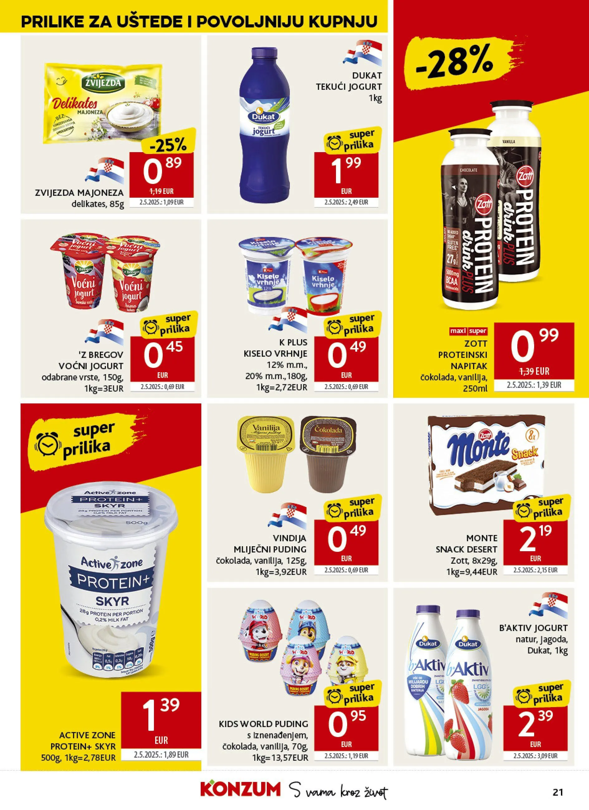 Katalog KONZUM od 17. lipnja do 23. lipnja 2026. - Pregled Stranica 21