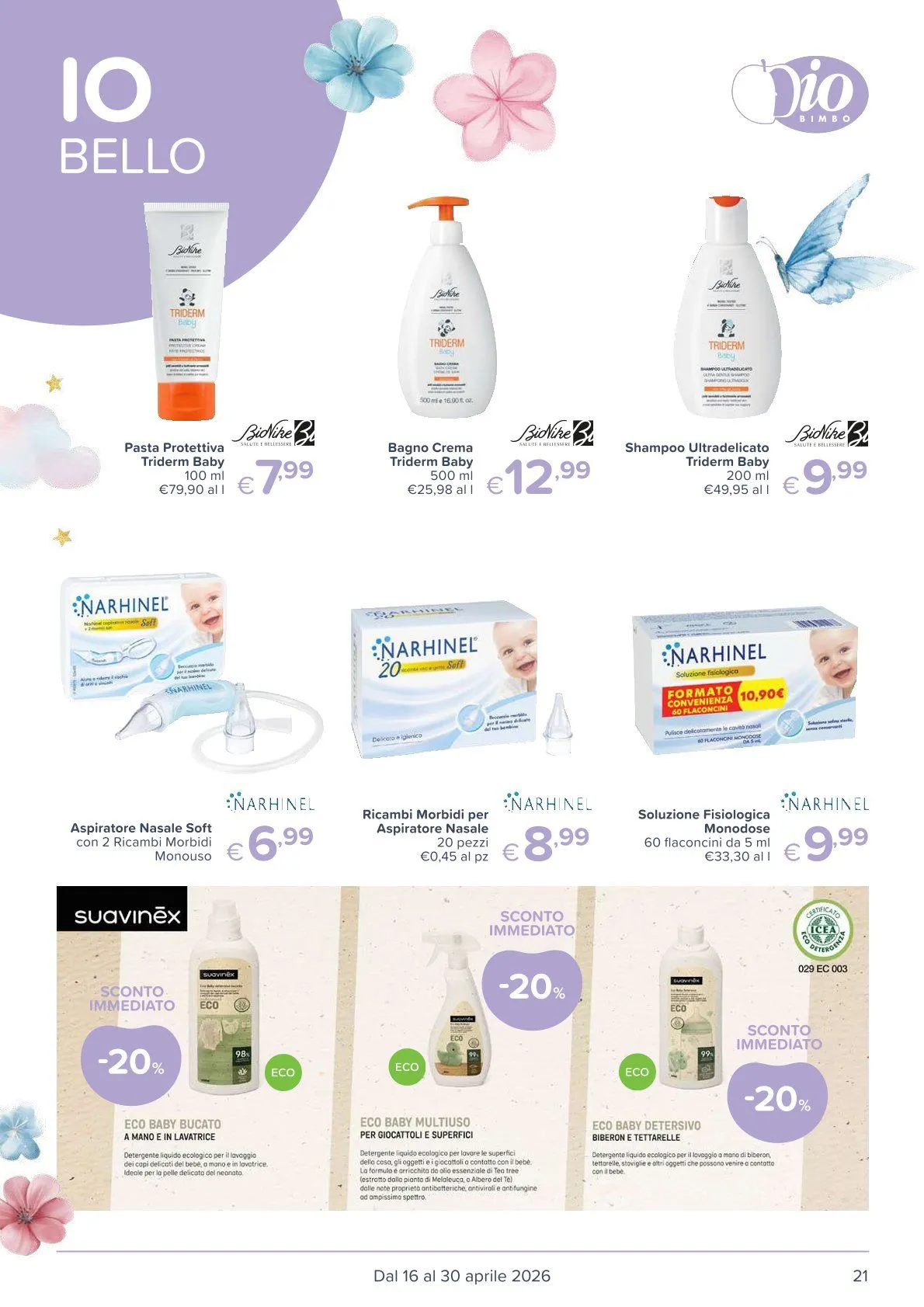  Volantini Io Bimbo da 16 aprile a 30 aprile di 2026 - Pagina del volantino 21