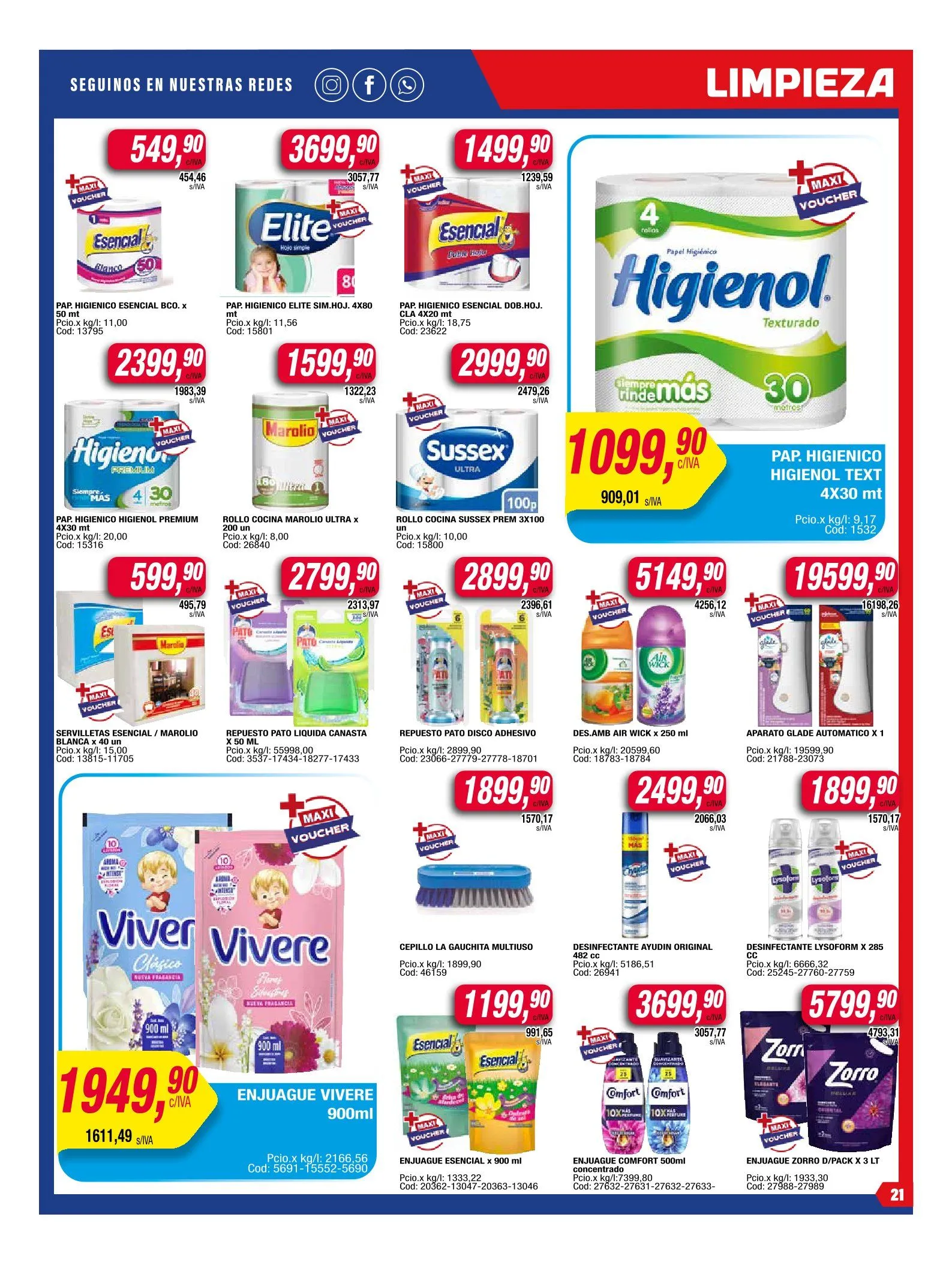 Ofertas de Ofertas Maxiconsumo 11 de agosto al 17 de agosto 2025 - Página 21 del catálogo