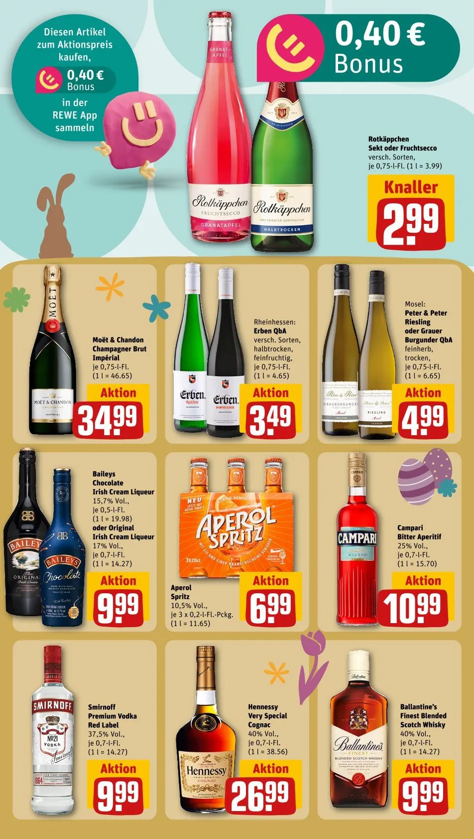 REWE Prospekt von 7. April bis 13. April 2025 - Prospekt seite 21