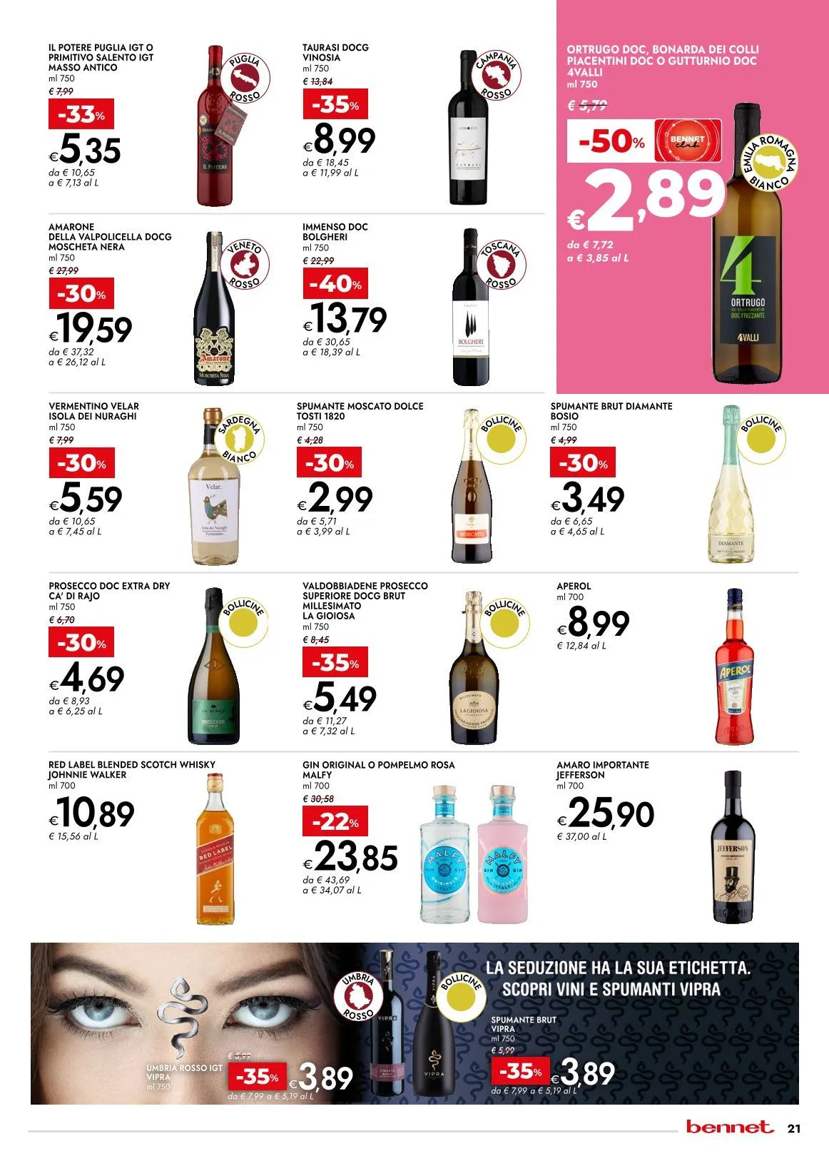 Bennet Volantino da 23 marzo a 6 aprile di 2026 - Pagina del volantino 21