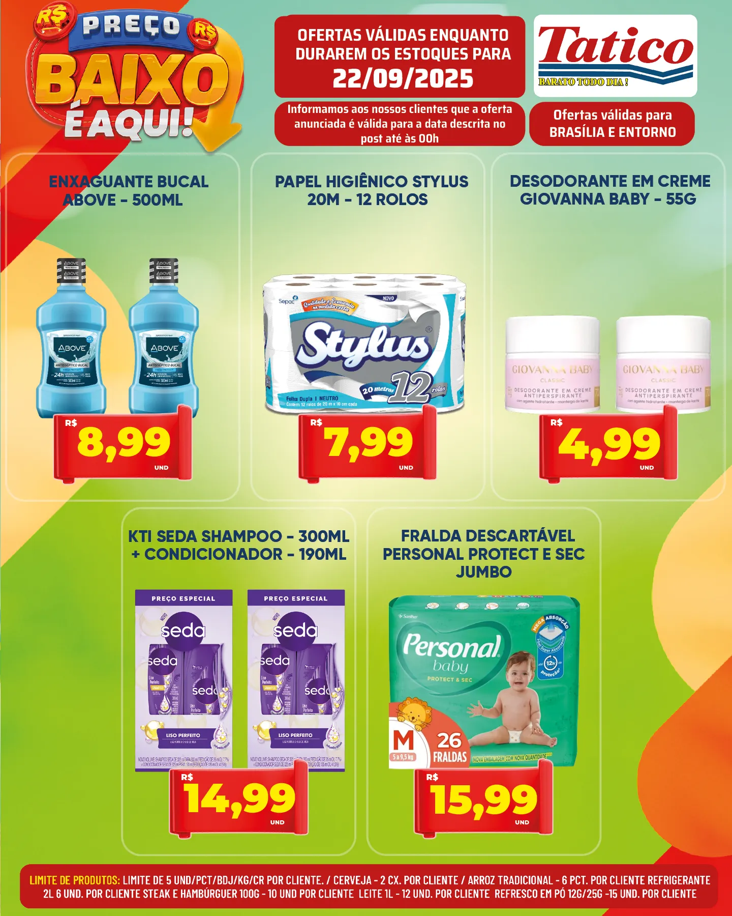 Encarte de Folhetos Tatico 22 de setembro até 23 de setembro 2025 - Pagina 3