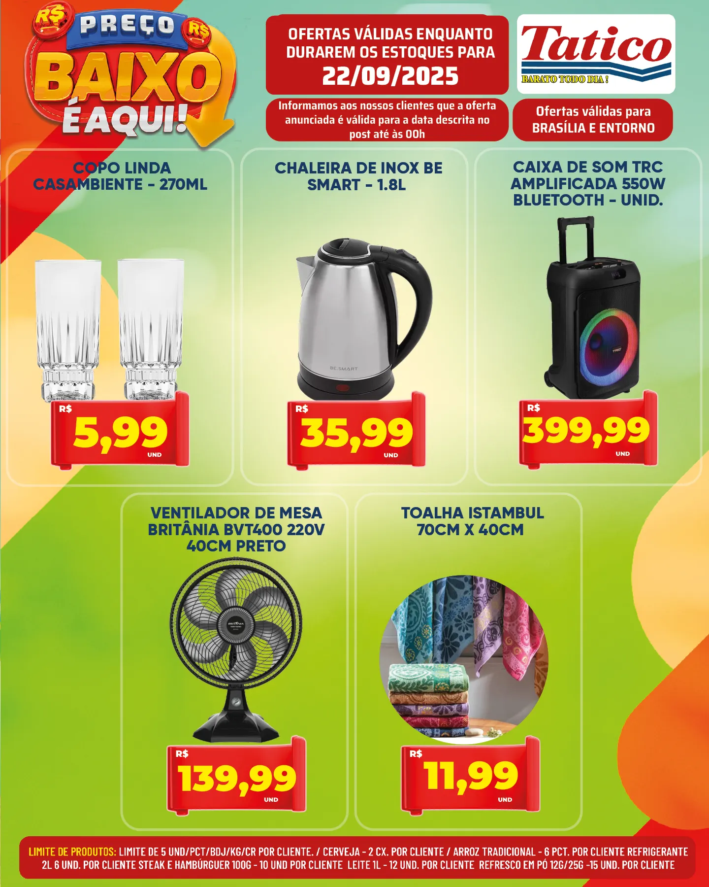 Encarte de Folhetos Tatico 22 de setembro até 23 de setembro 2025 - Pagina 2