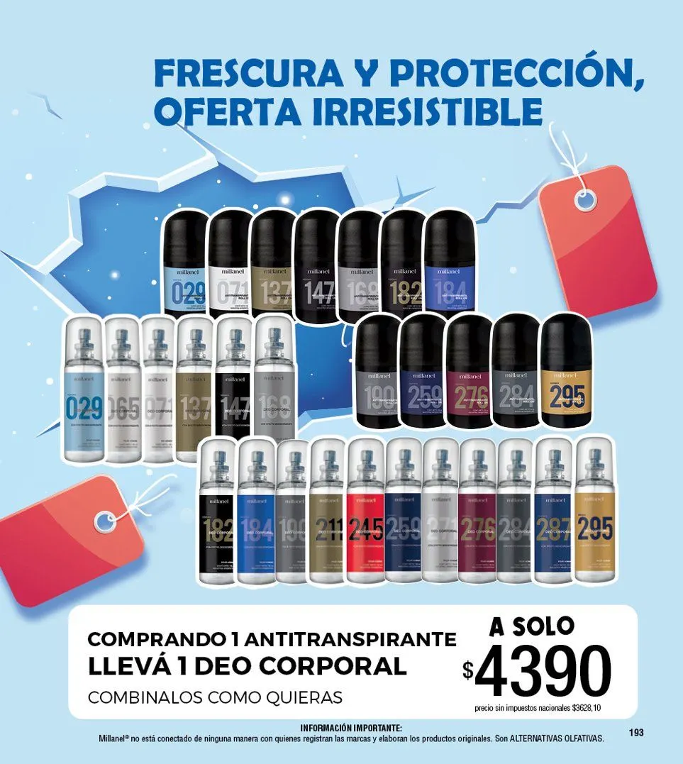 Ofertas de  Ofertas Millanel  20 de julio al 16 de agosto 2026 - Página 217 del catálogo