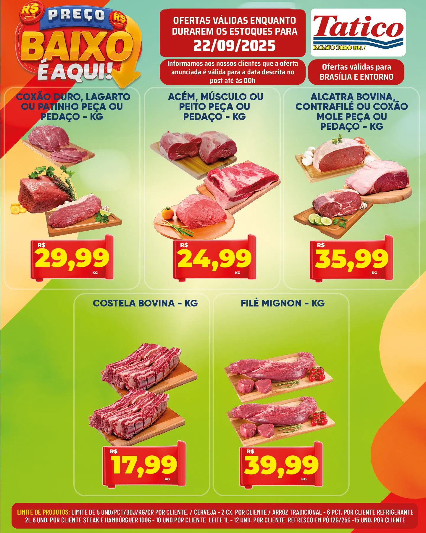 Encarte de Folhetos Tatico 22 de setembro até 23 de setembro 2025 - Pagina 10