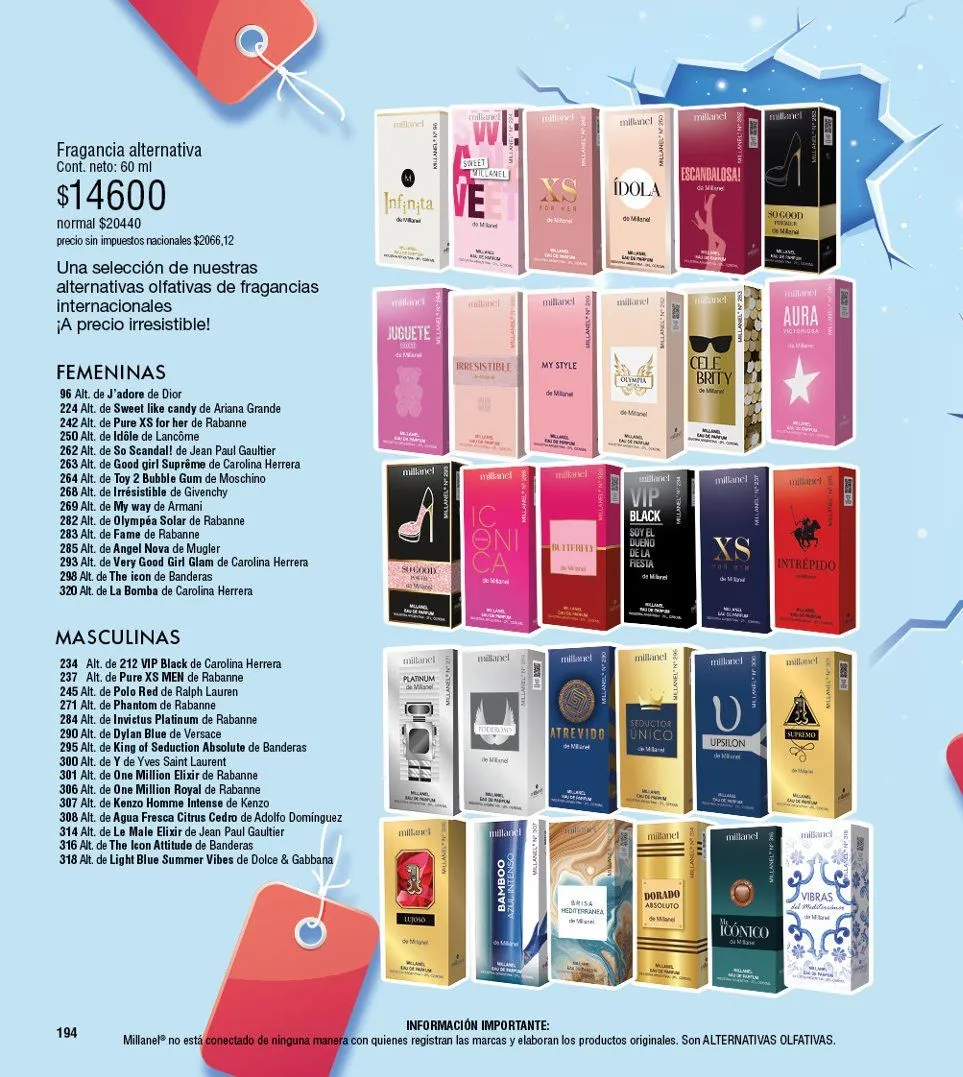 Ofertas de  Ofertas Millanel  20 de julio al 16 de agosto 2026 - Página 218 del catálogo