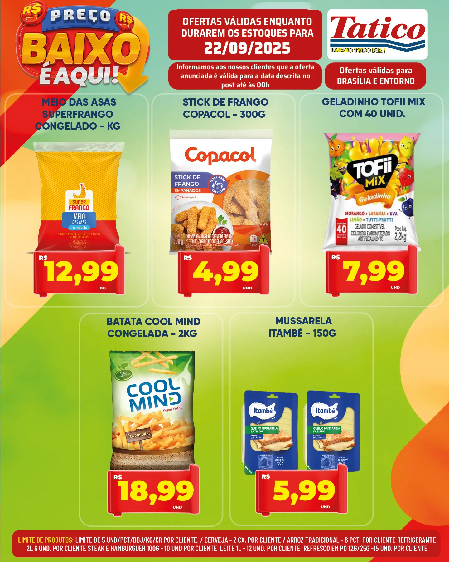 Encarte de Folhetos Tatico 22 de setembro até 23 de setembro 2025 - Pagina 8
