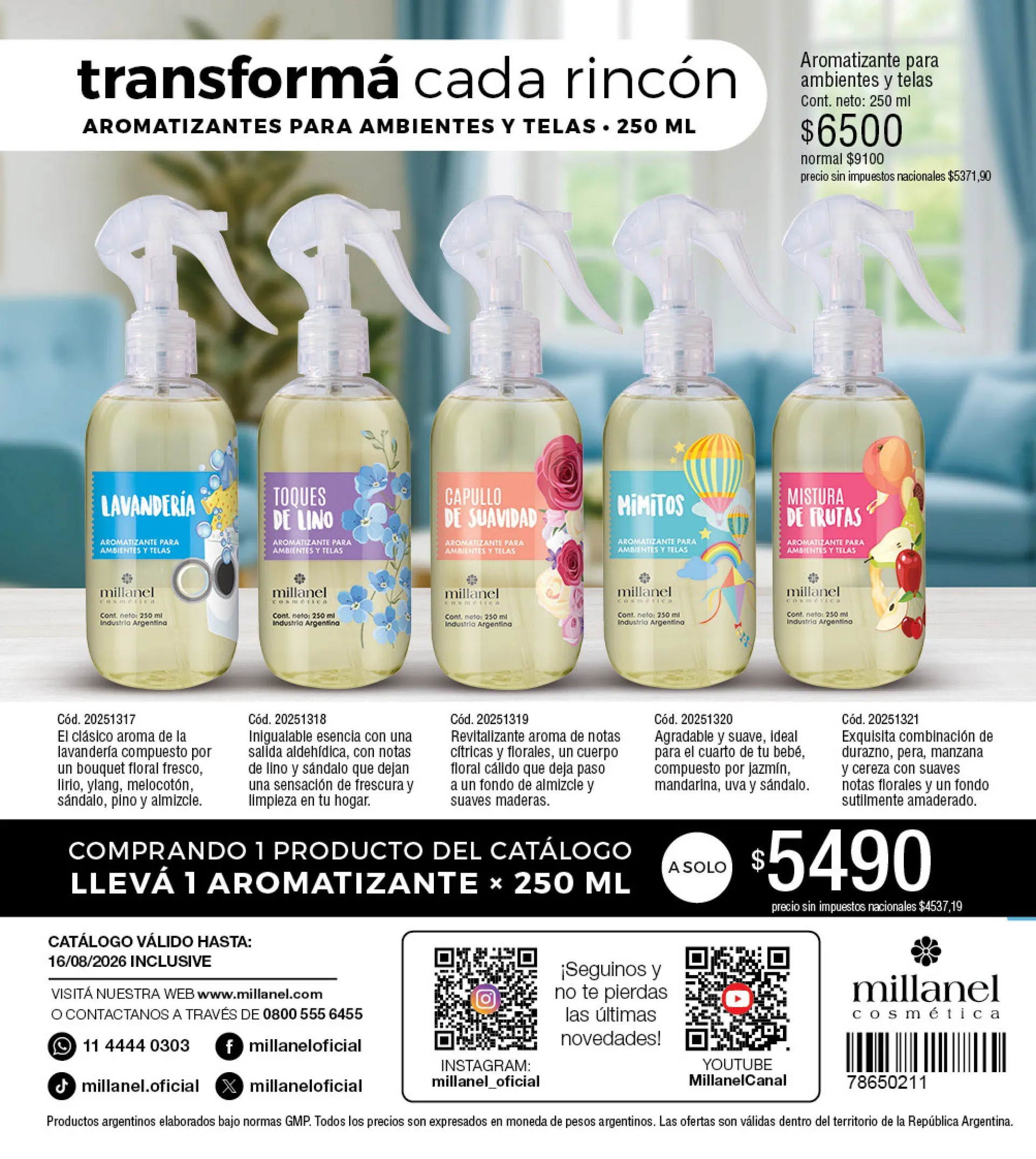Ofertas de Ofertas Millanel 20 de julio al 16 de agosto 2026 - Página 220 del catálogo