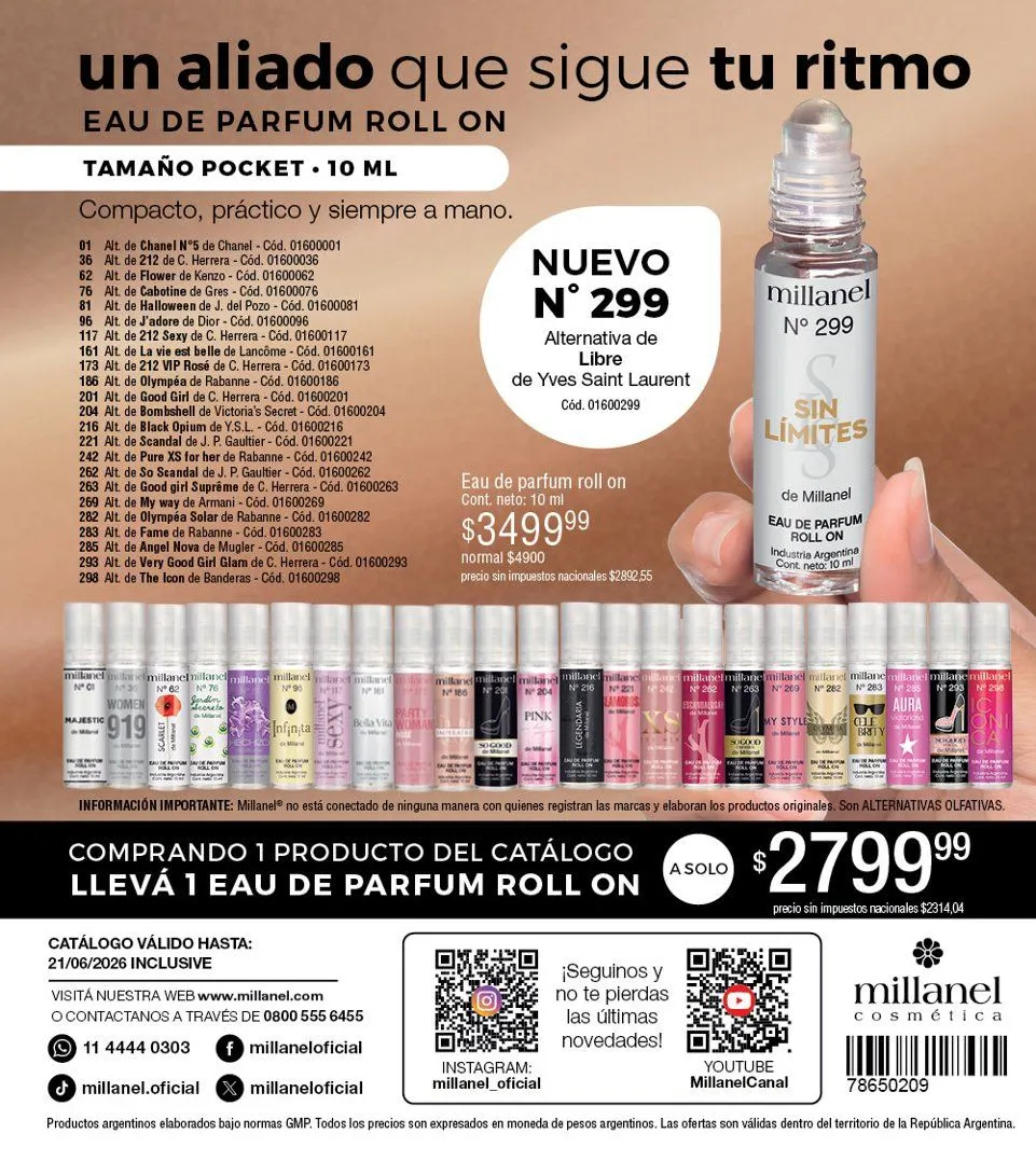 Ofertas de Ofertas Millanel  26 de mayo al 21 de junio 2026 - Página 220 del catálogo
