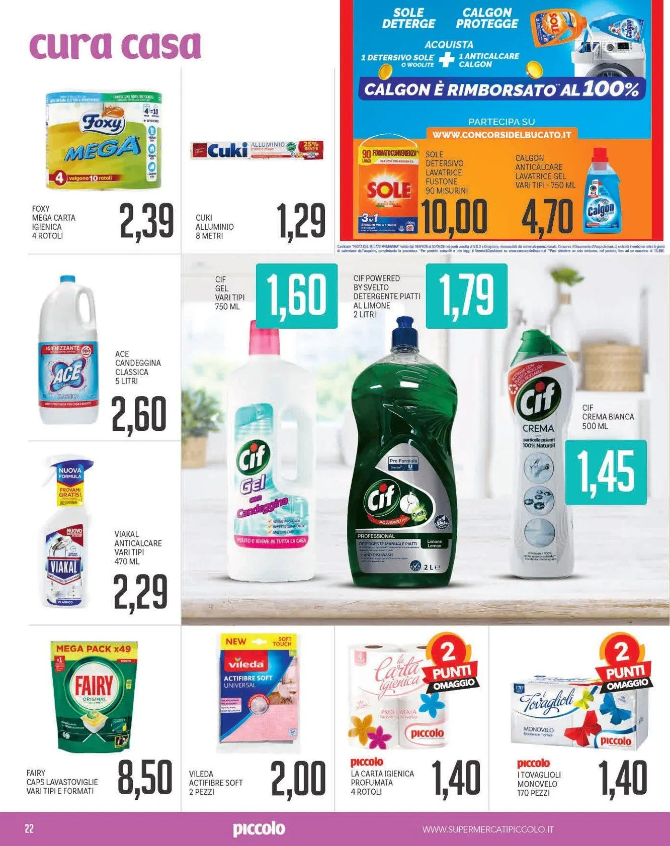 Volantini Piccolo da 20 aprile a 3 maggio di 2026 - Pagina del volantino 22