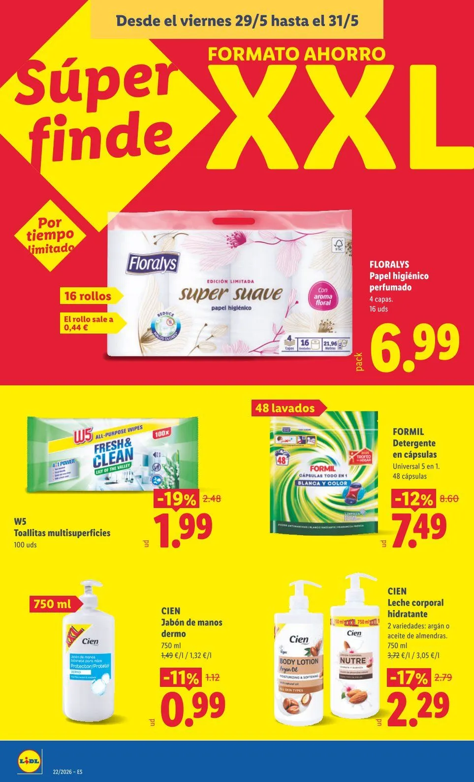 Catálogo de Lidl Ofertas 25 de mayo al 31 de mayo 2026 - Página 22