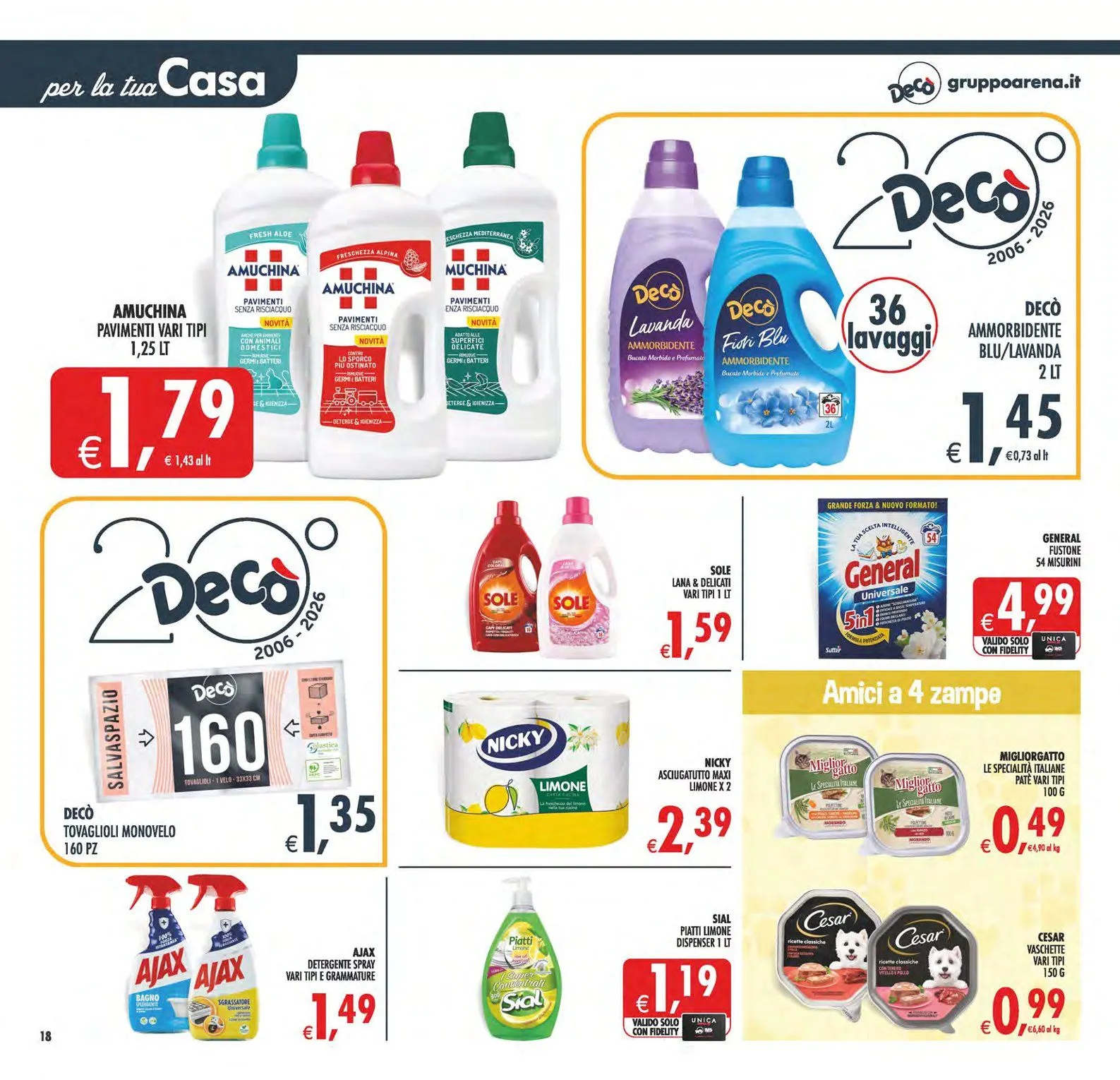  Volantini Deco Supermercati da 8 maggio a 18 maggio di 2026 - Pagina del volantino 22