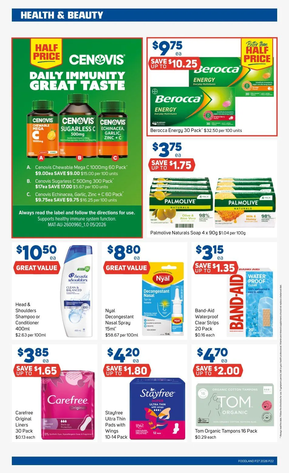 Foodland Sales - Catalogue valid from 1 July to 7 July 2026 - page 22