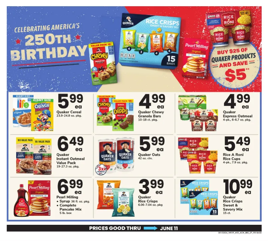 Weekly promotion ACME Sales spanning from May 15 to June 11 2026 - Page 22 for Catalogue 365