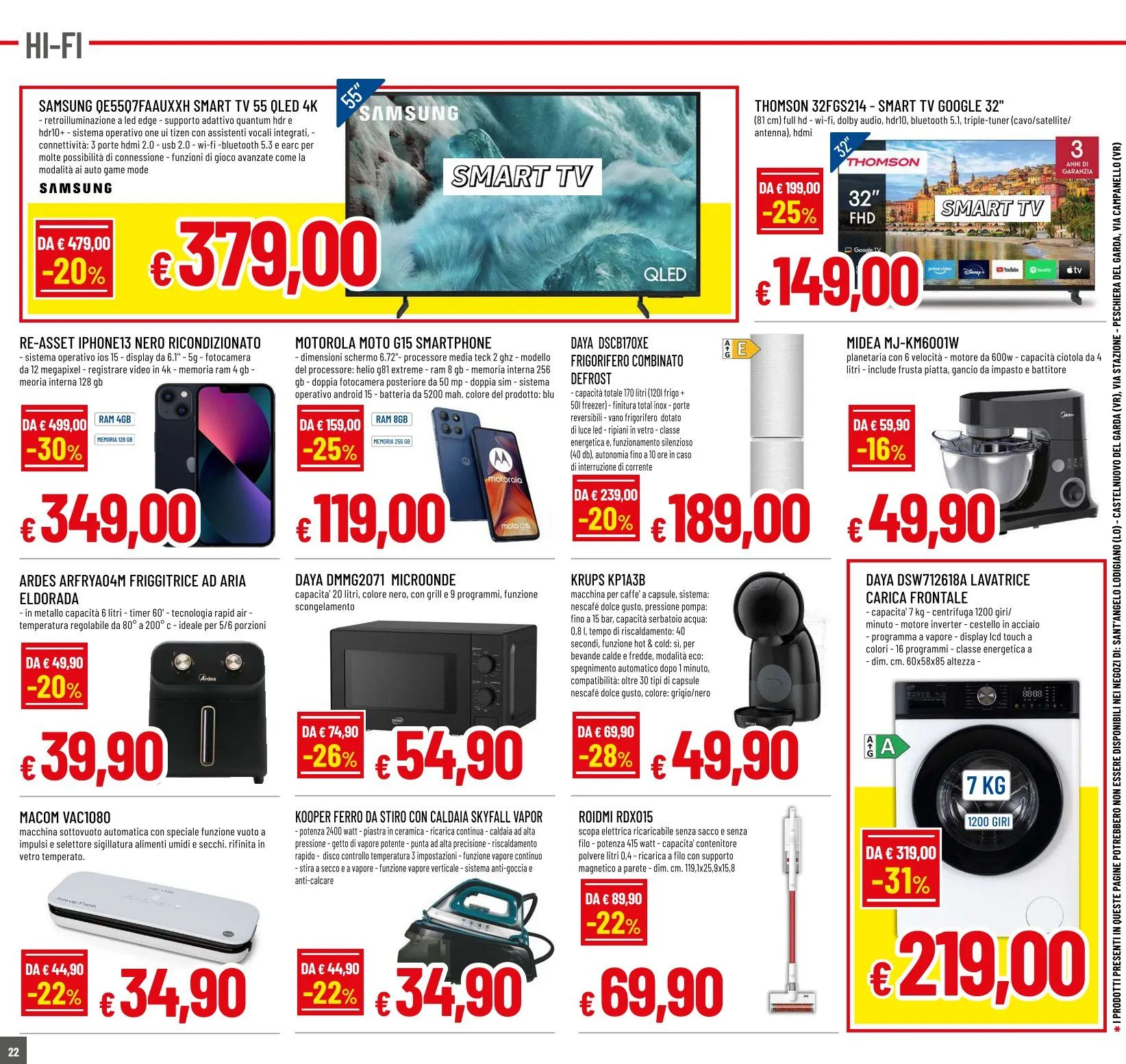 Volantini Famila Superstore da 12 marzo a 22 marzo di 2026 - Pagina del volantino 22