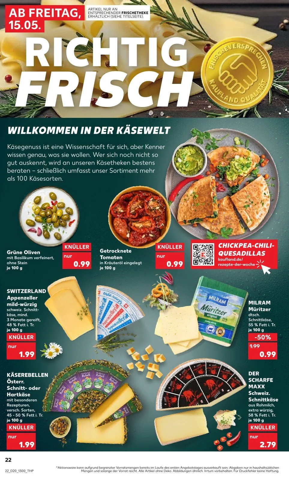  Kaufland Prospekte  von 15. Mai bis 20. Mai 2026 - Prospekt seite 22