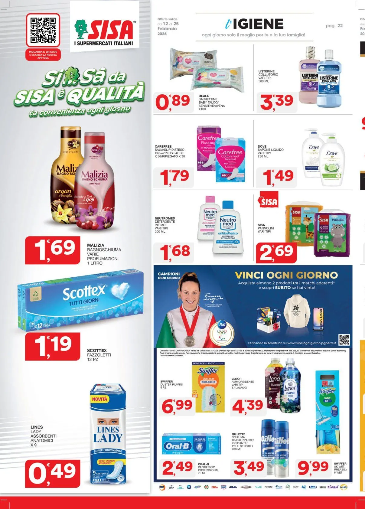 Volantini Sisa da 12 febbraio a 25 febbraio di 2026 - Pagina del volantino 22