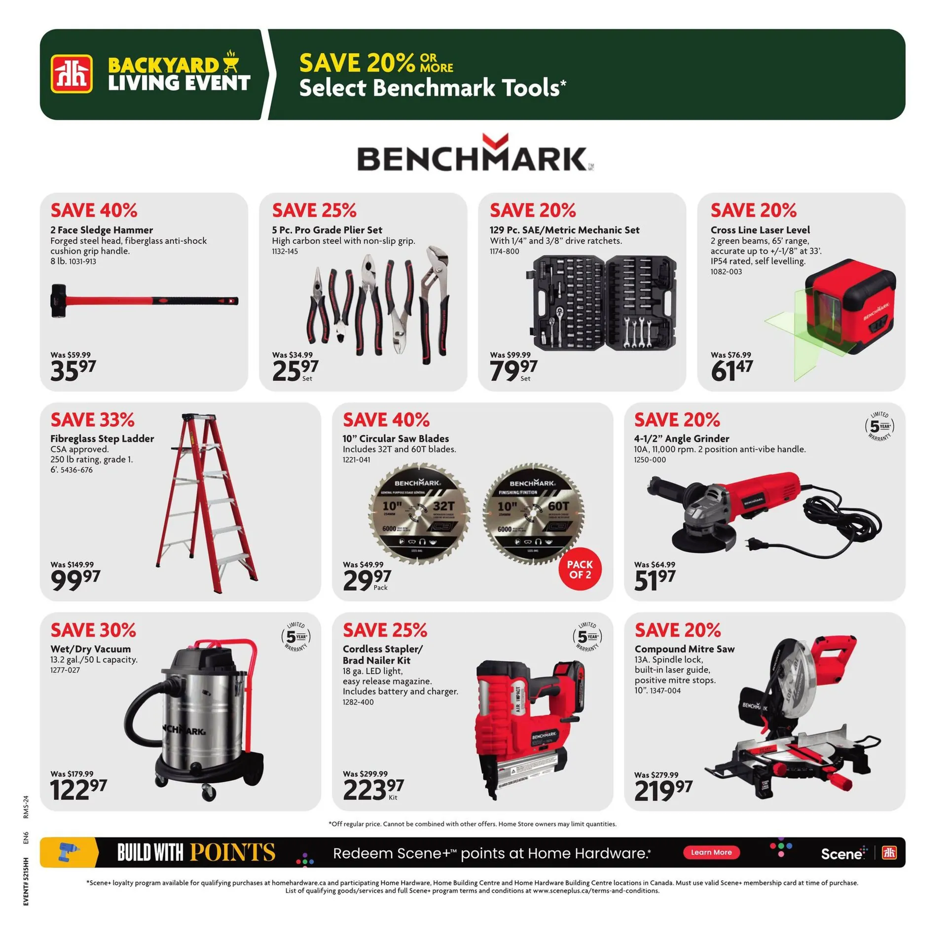Home Hardware Sales from April 9 to April 22 2026 - flyer page 22