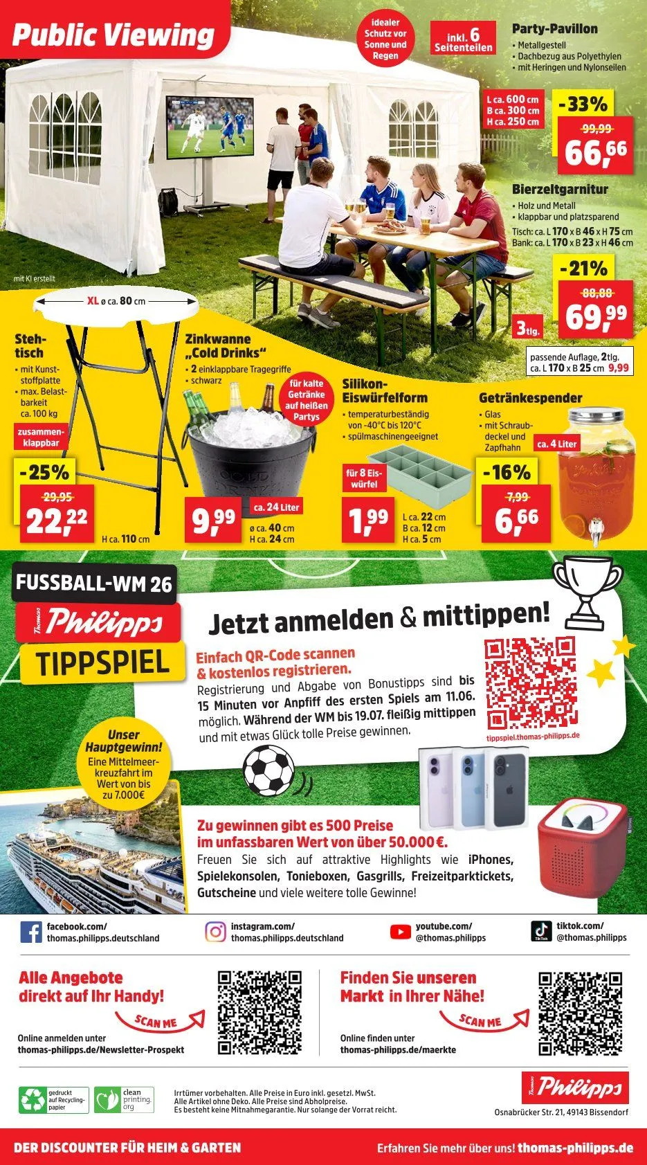Thomas Philipps Angebote von 1. Juni bis 6. Juni 2026 - Prospekt seite 22