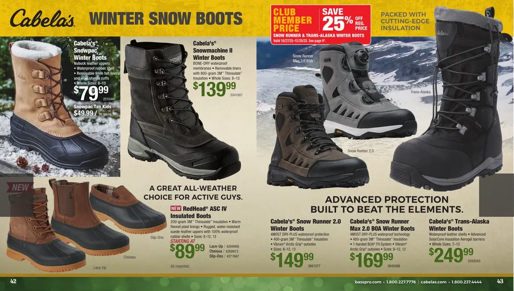 Cabelas Sales from December 1 to December 31 2025 - flyer page 22