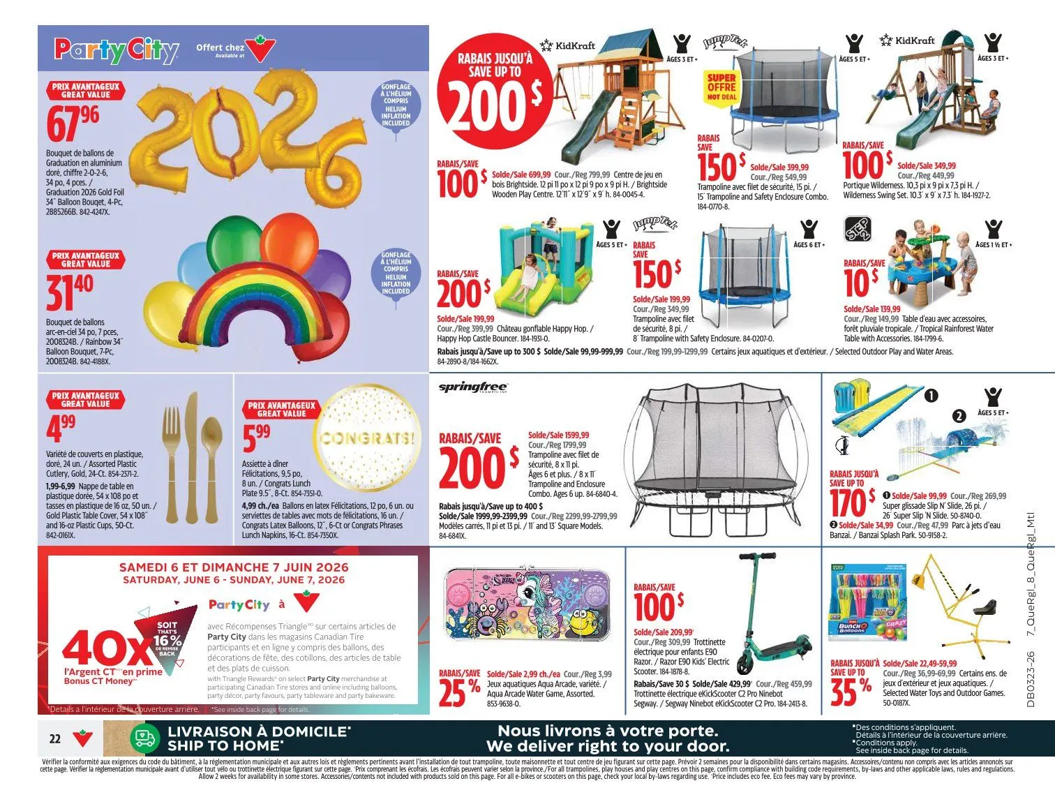 Canadian Tire Sales from June 4 to June 11 2026 - flyer page 22