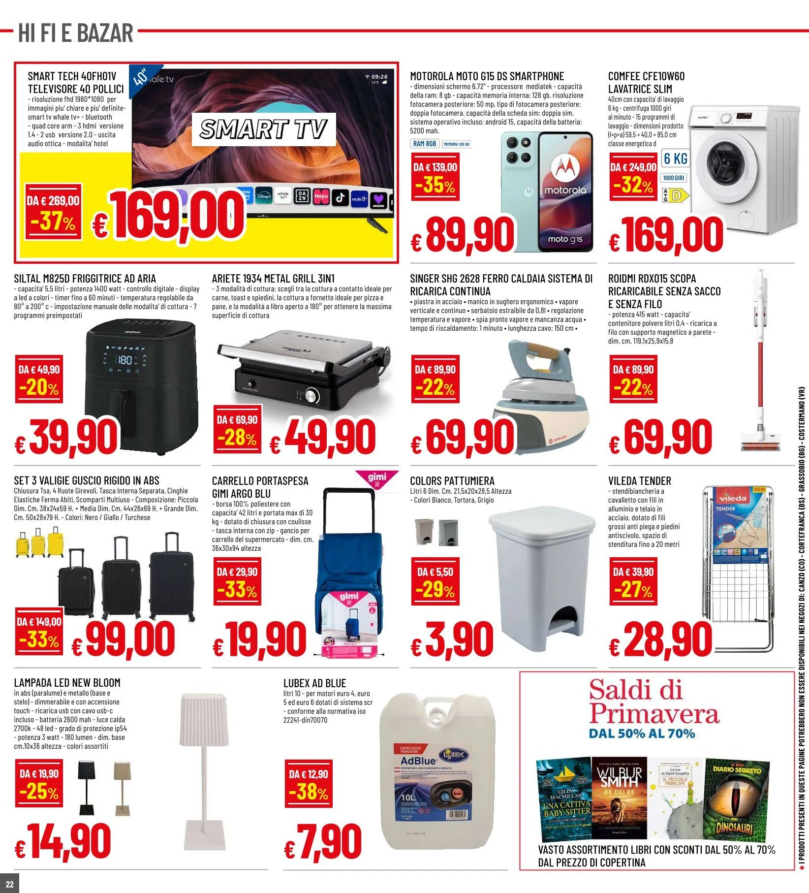 Famila Superstore Volantino da 21 maggio a 3 giugno di 2026 - Pagina del volantino 22