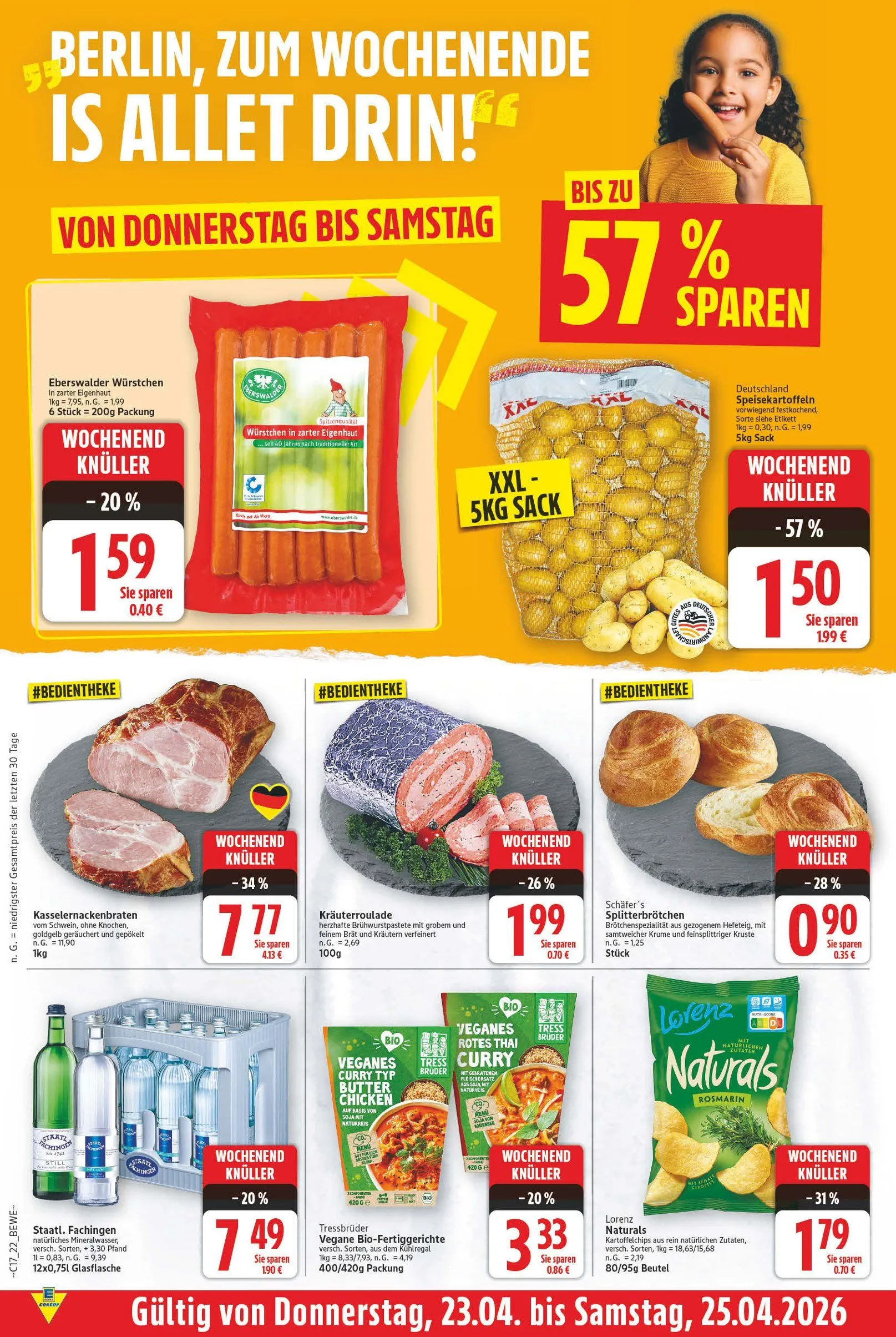 Edeka Prospekte von 22. April bis 28. April 2026 - Prospekt seite 22
