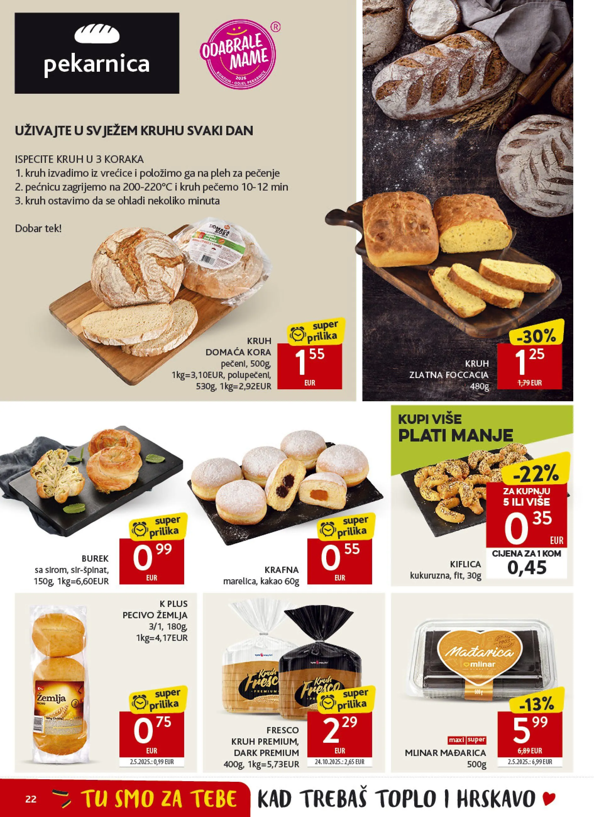 Katalog Konzum od 3. lipnja do 9. lipnja 2026. - Pregled Stranica 22