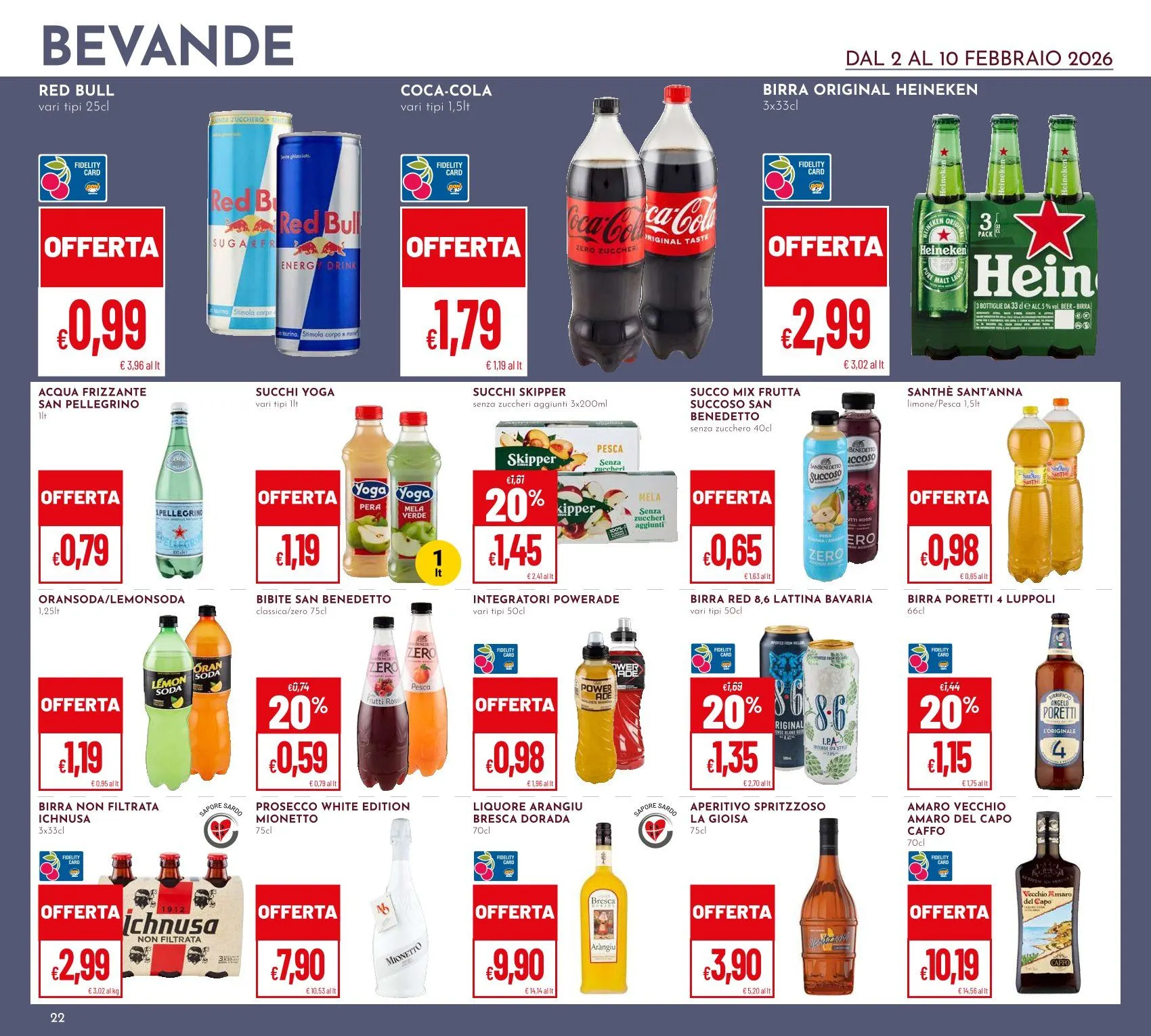 Volantini Pan da 2 febbraio a 10 febbraio di 2026 - Pagina del volantino 22