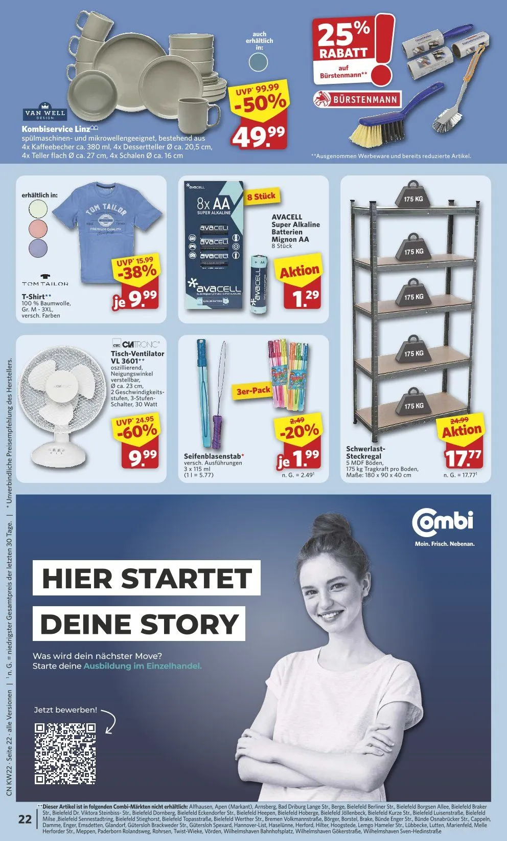 Combi Angebote von 27. Mai bis 30. Mai 2026 - Prospekt seite 22