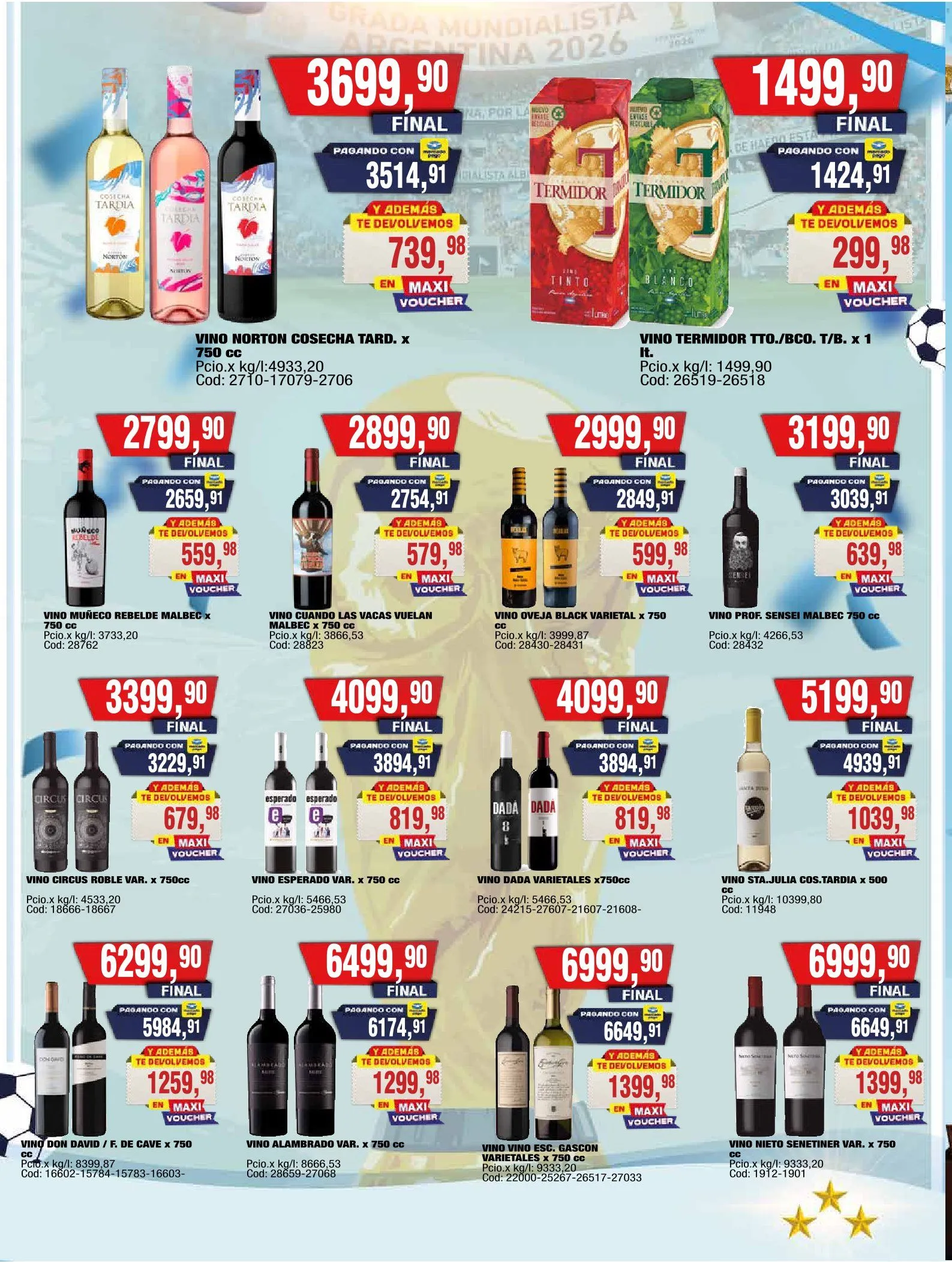 Ofertas de  Ofertas Maxiconsumo 22 de junio al 28 de junio 2026 - Página 22 del catálogo