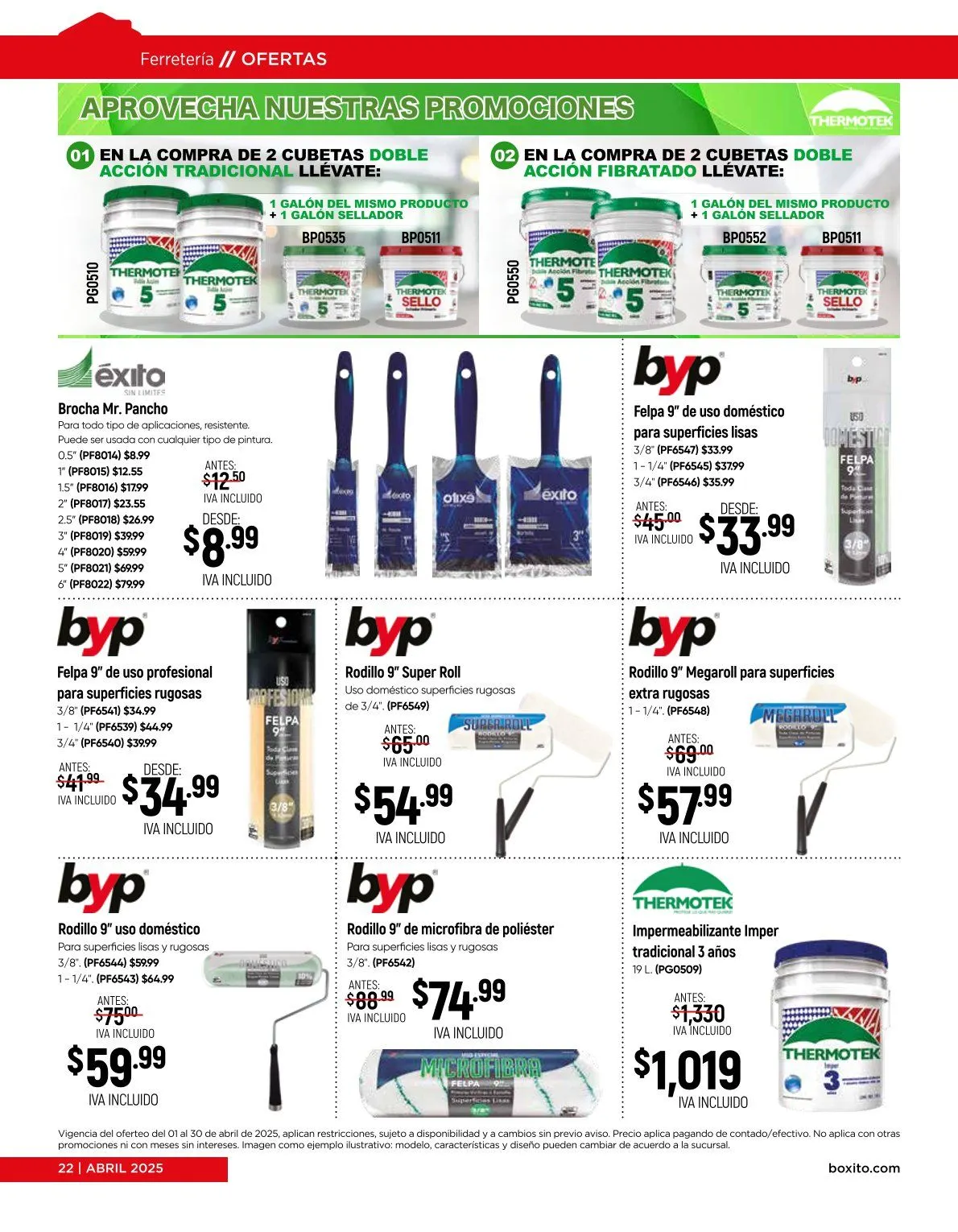 Catálogo de Catalogo 1 de abril al 30 de abril 2025 - Pagina 22