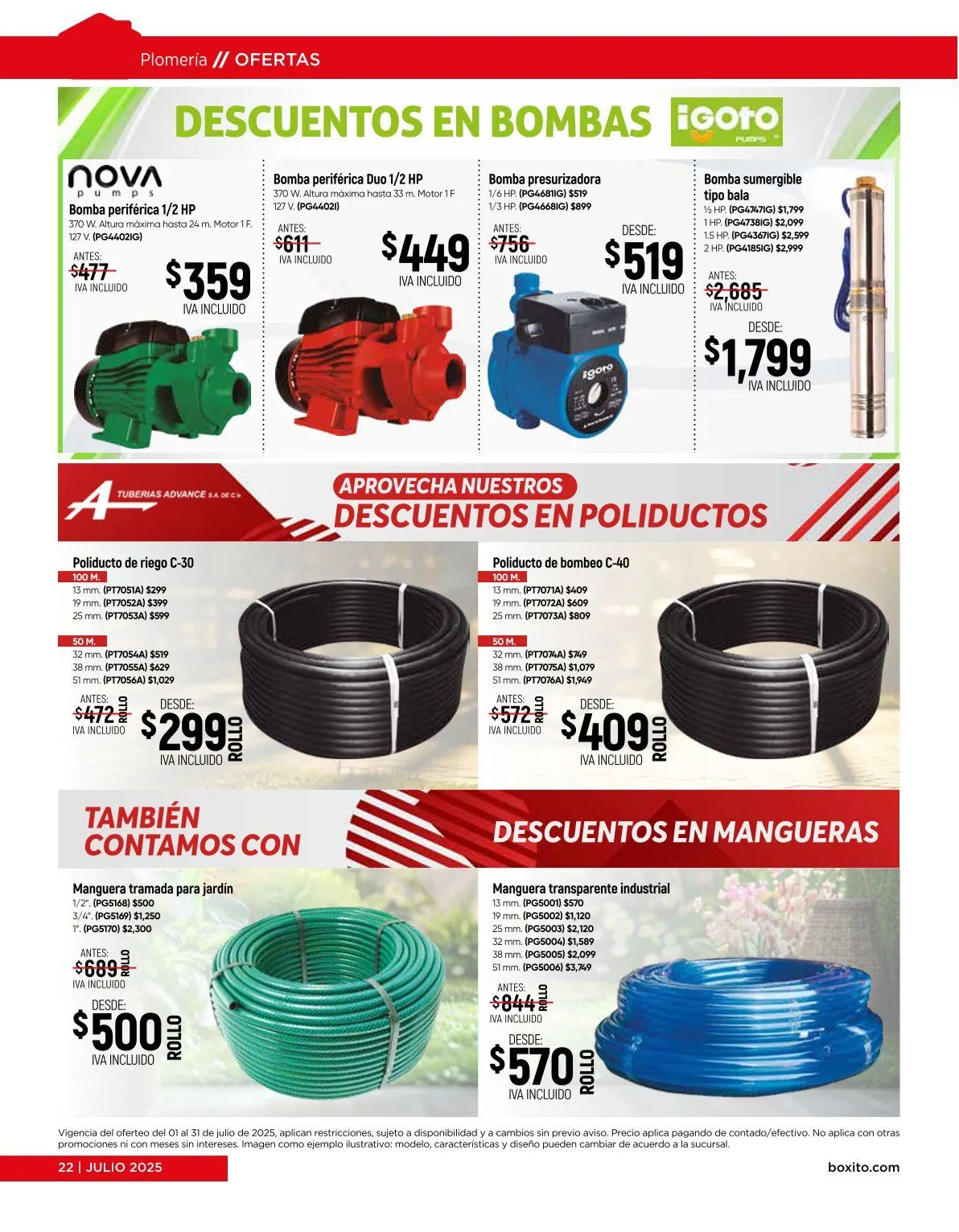 Catálogo de Boxito catálogos y ofertas 1 de julio al 31 de julio 2025 - Pagina 22