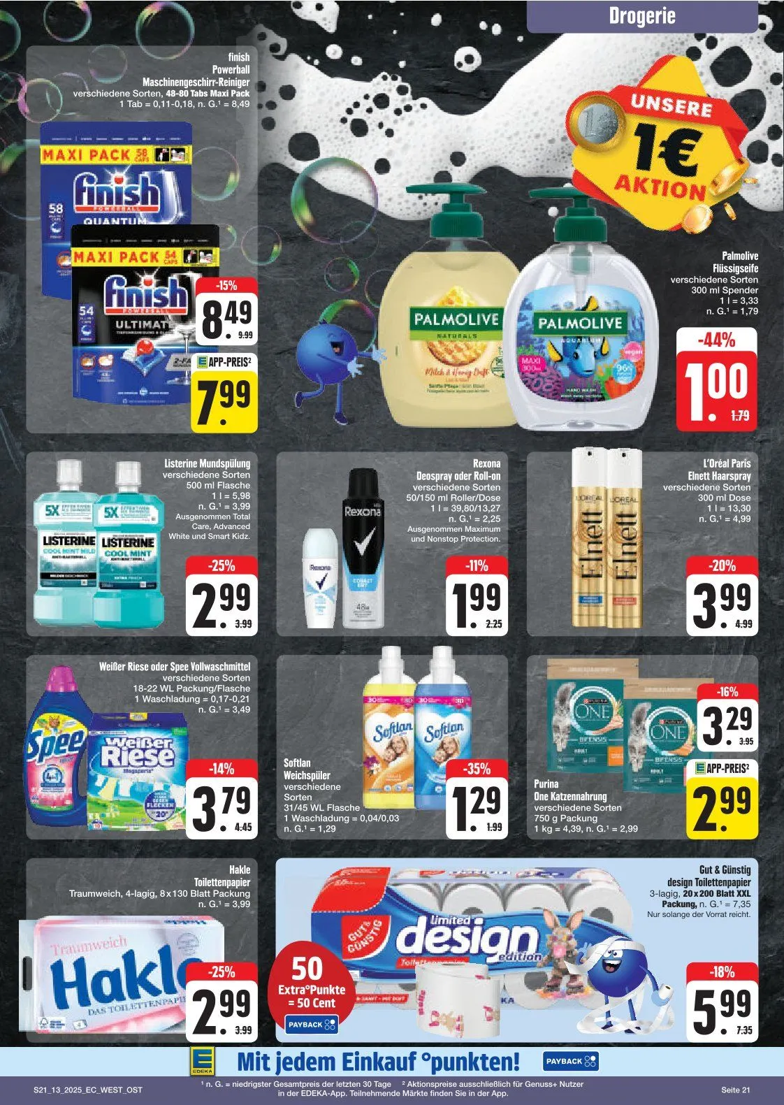 Edeka Prospekt von 25. März bis 29. März 2025 - Prospekt seite 22