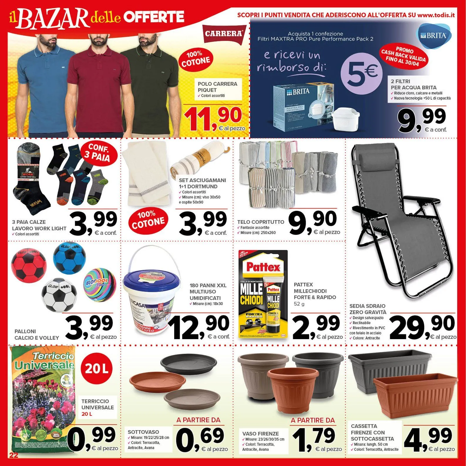 Volantini Todis da 23 aprile a 3 maggio di 2026 - Pagina del volantino 22